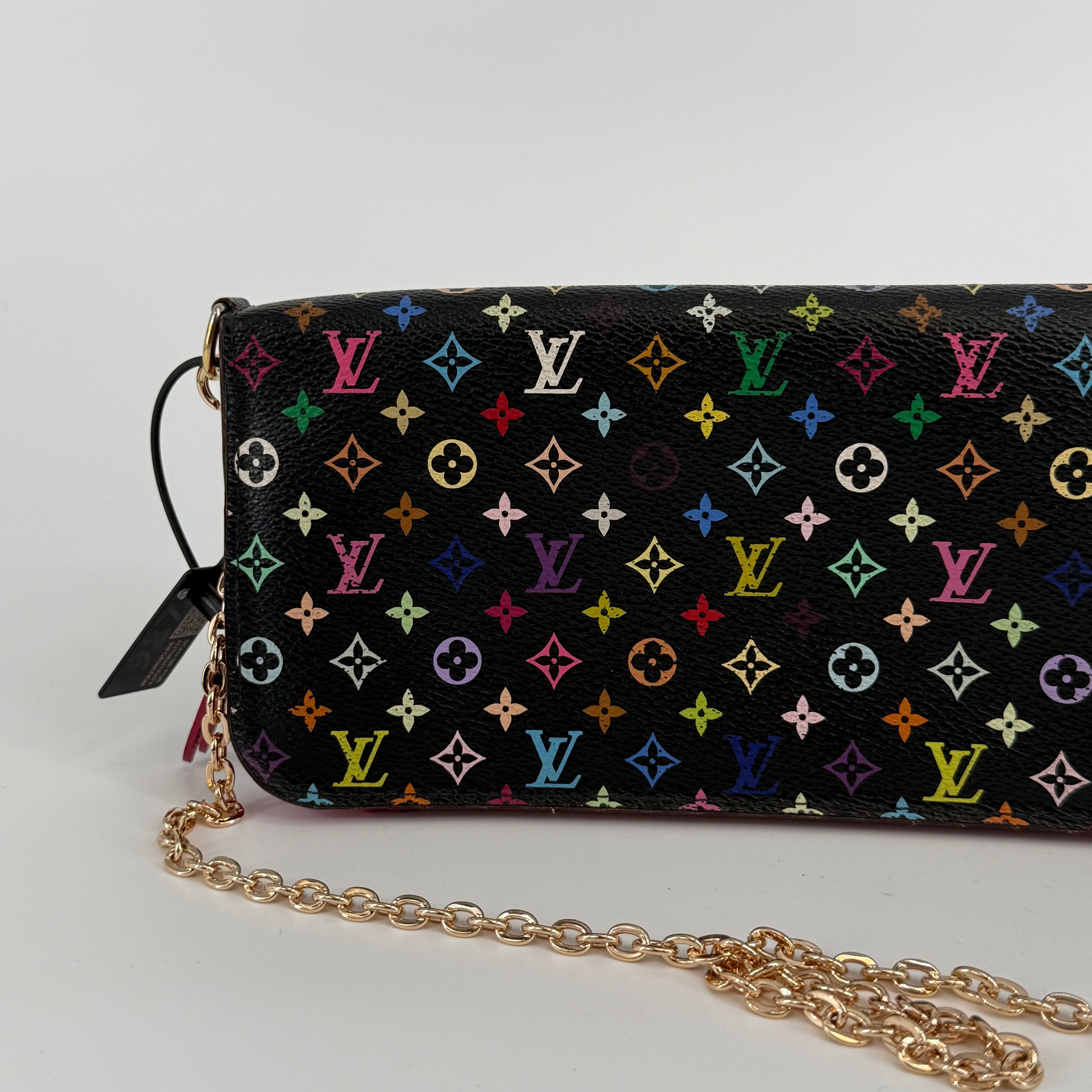 Louis Vuitton Multicolour Long Wallet On Chain