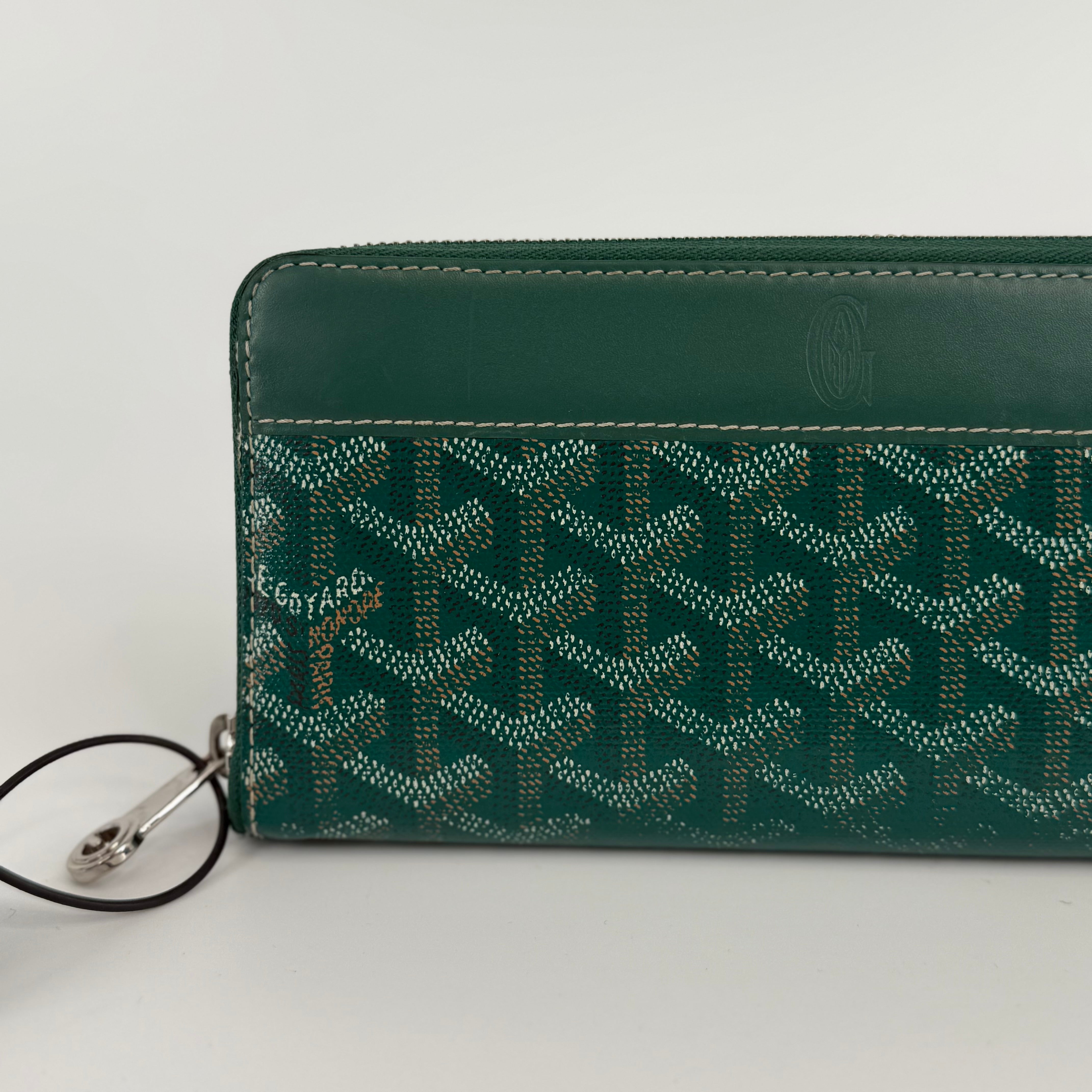 GOYARD Green Matignon Wallet GM