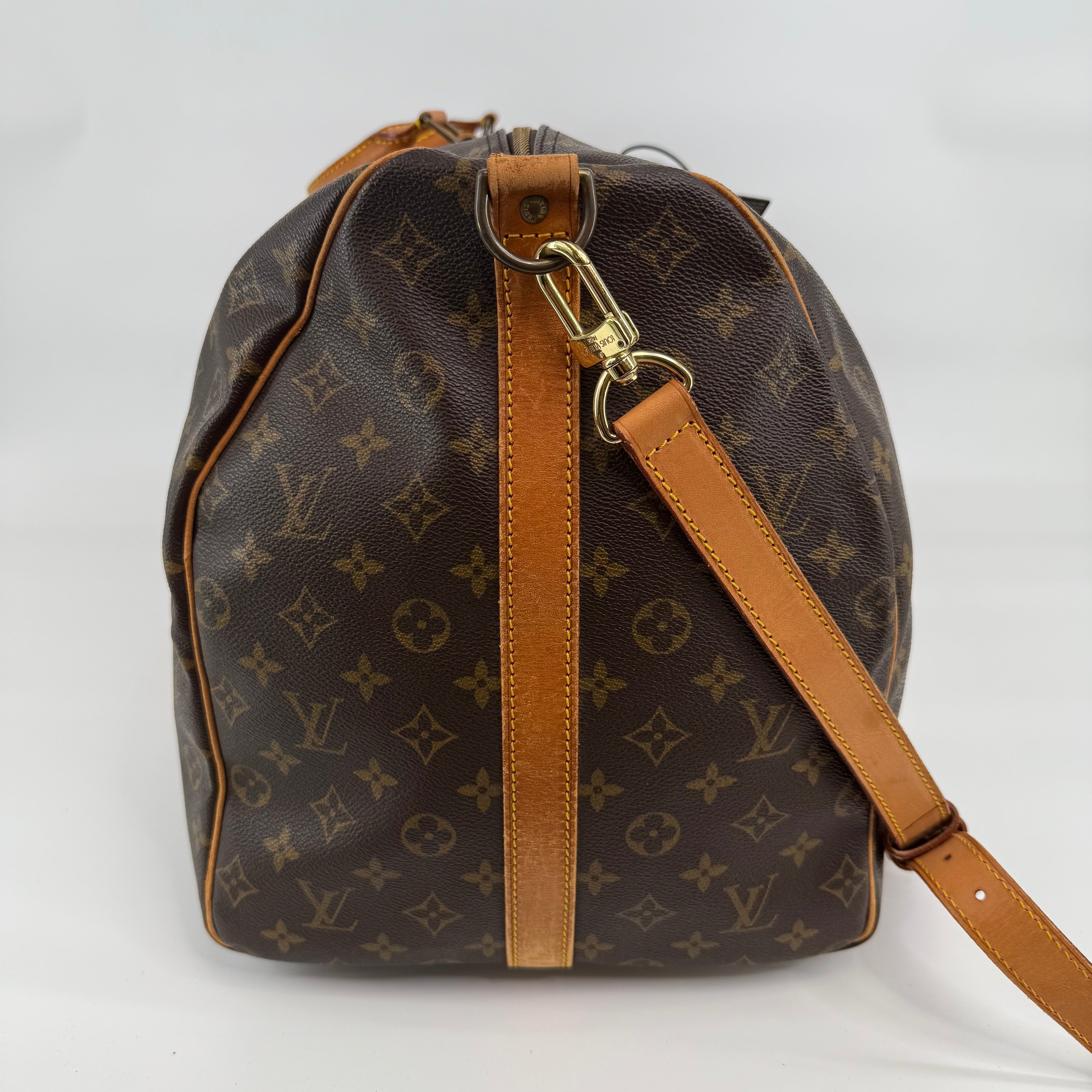 Louis Vuitton Monogram Keepall 60 With Strap