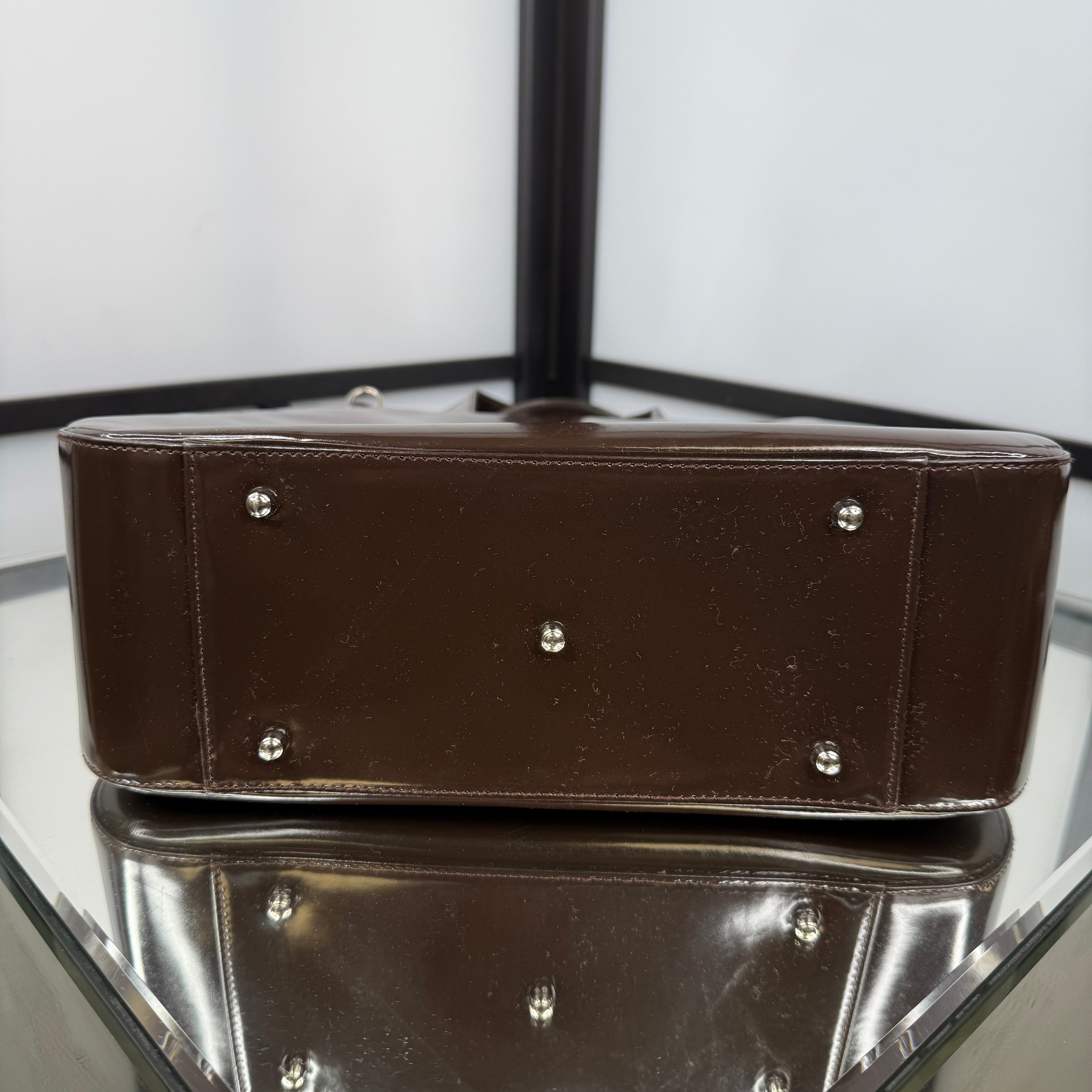 GUCCI Patent Leather HandBag