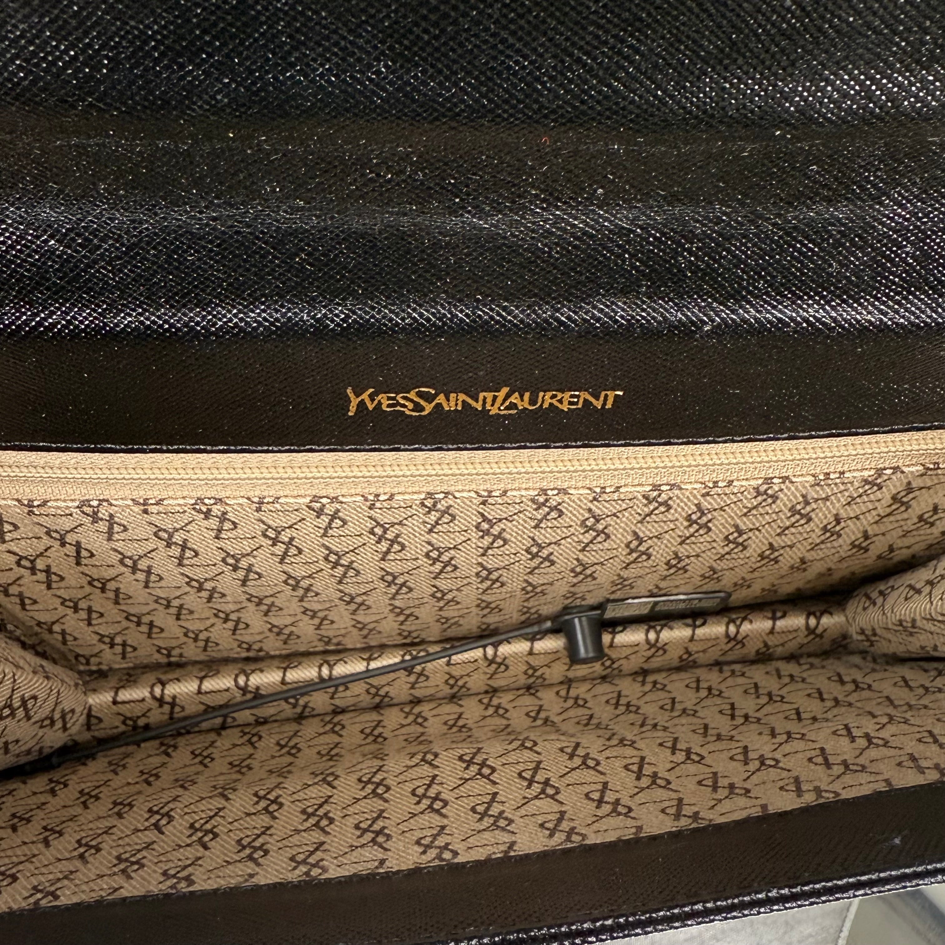 YSL Black Clutch Bag
