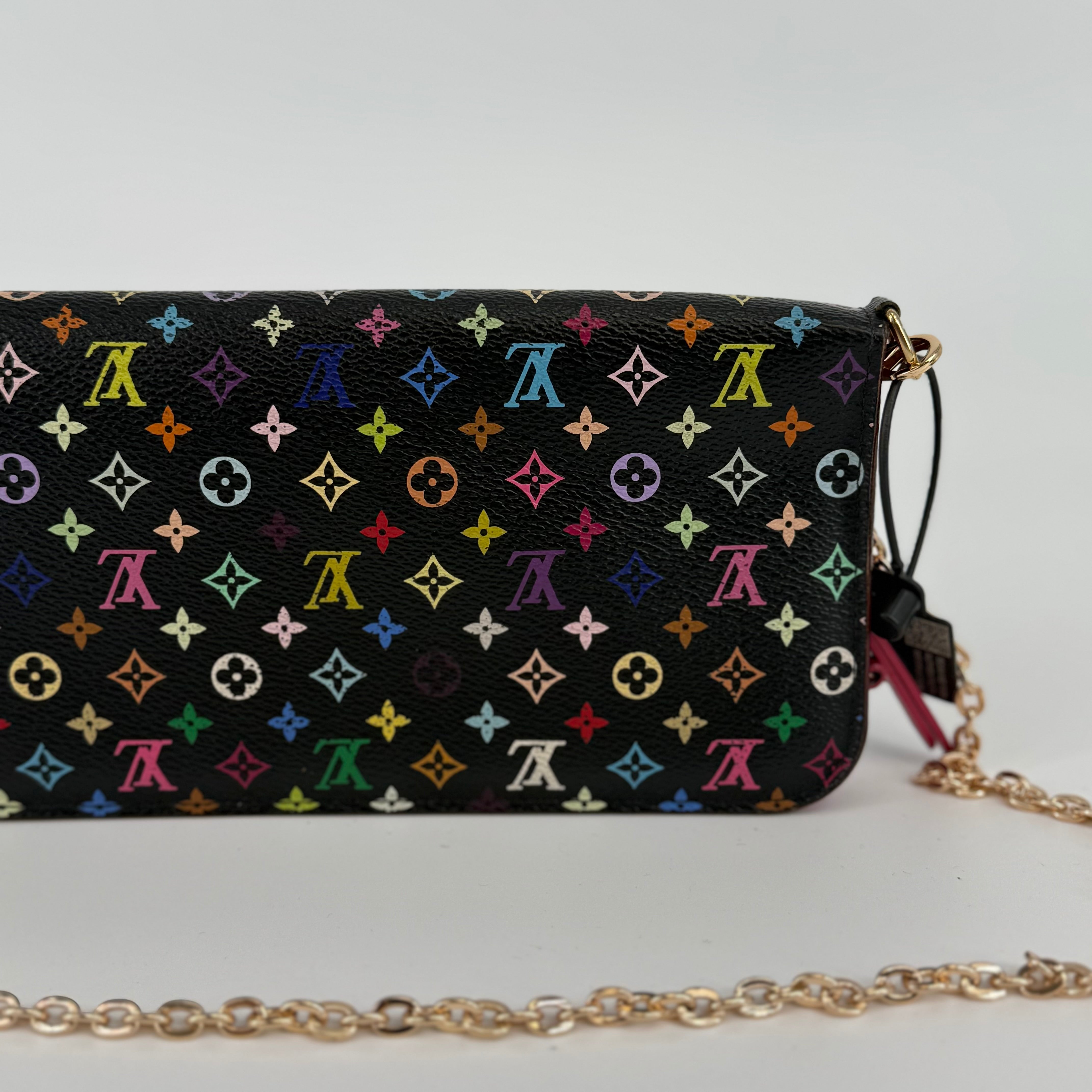 Louis Vuitton Multicolour Long Wallet On Chain