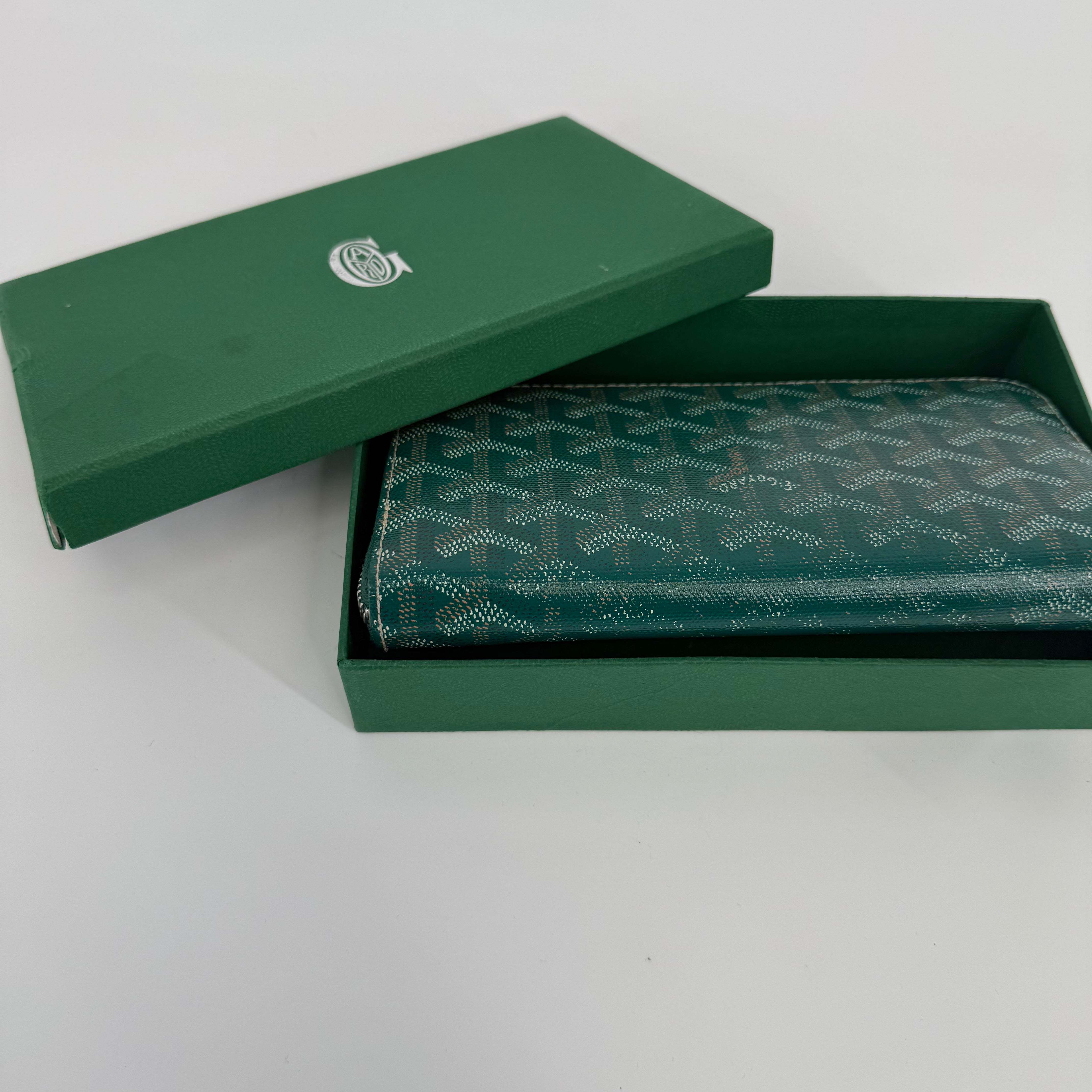 GOYARD Green Matignon Wallet GM