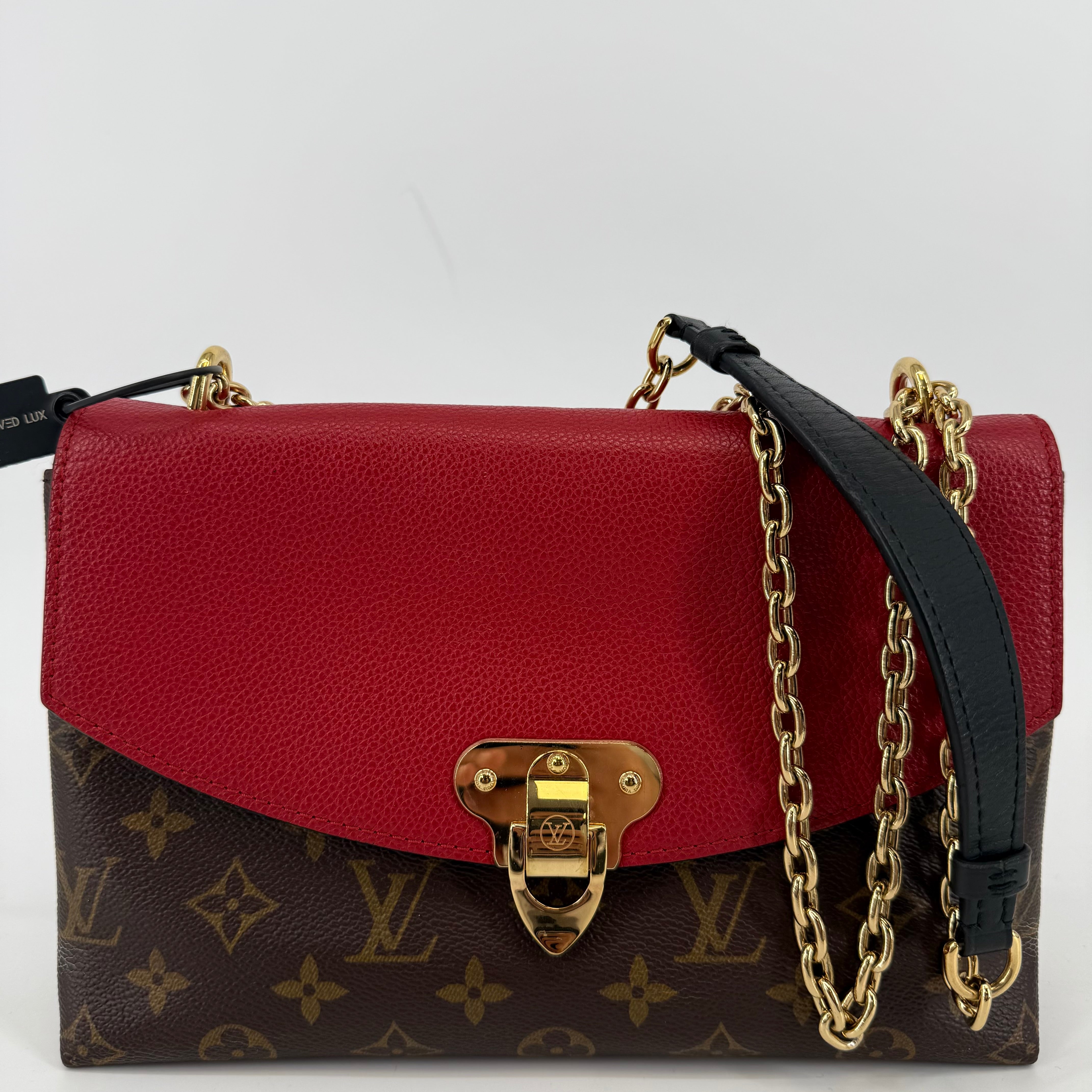 Louis Vuitton Cerise Monogram Saint Placide Handbag (L-438)