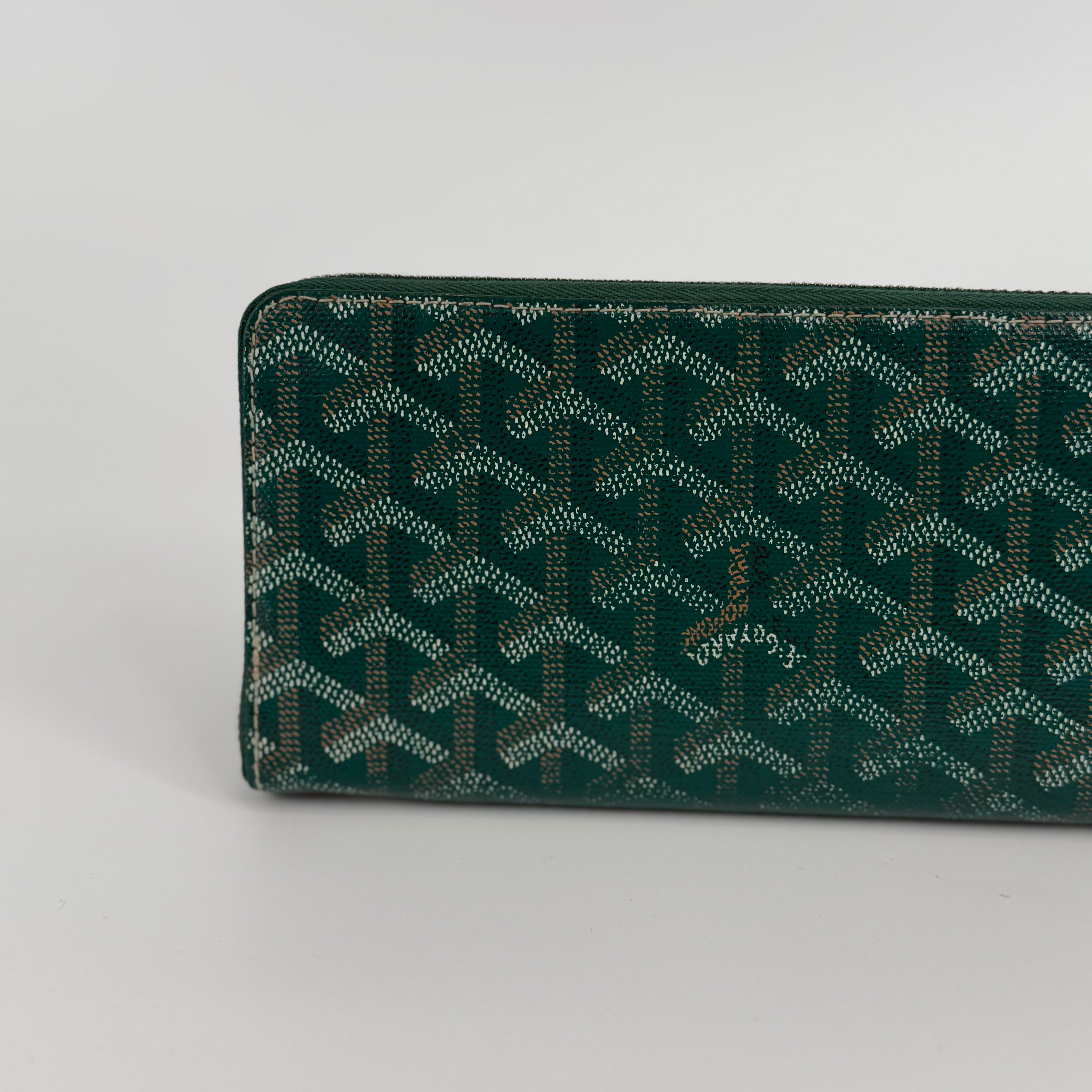 GOYARD Green Matignon Wallet GM