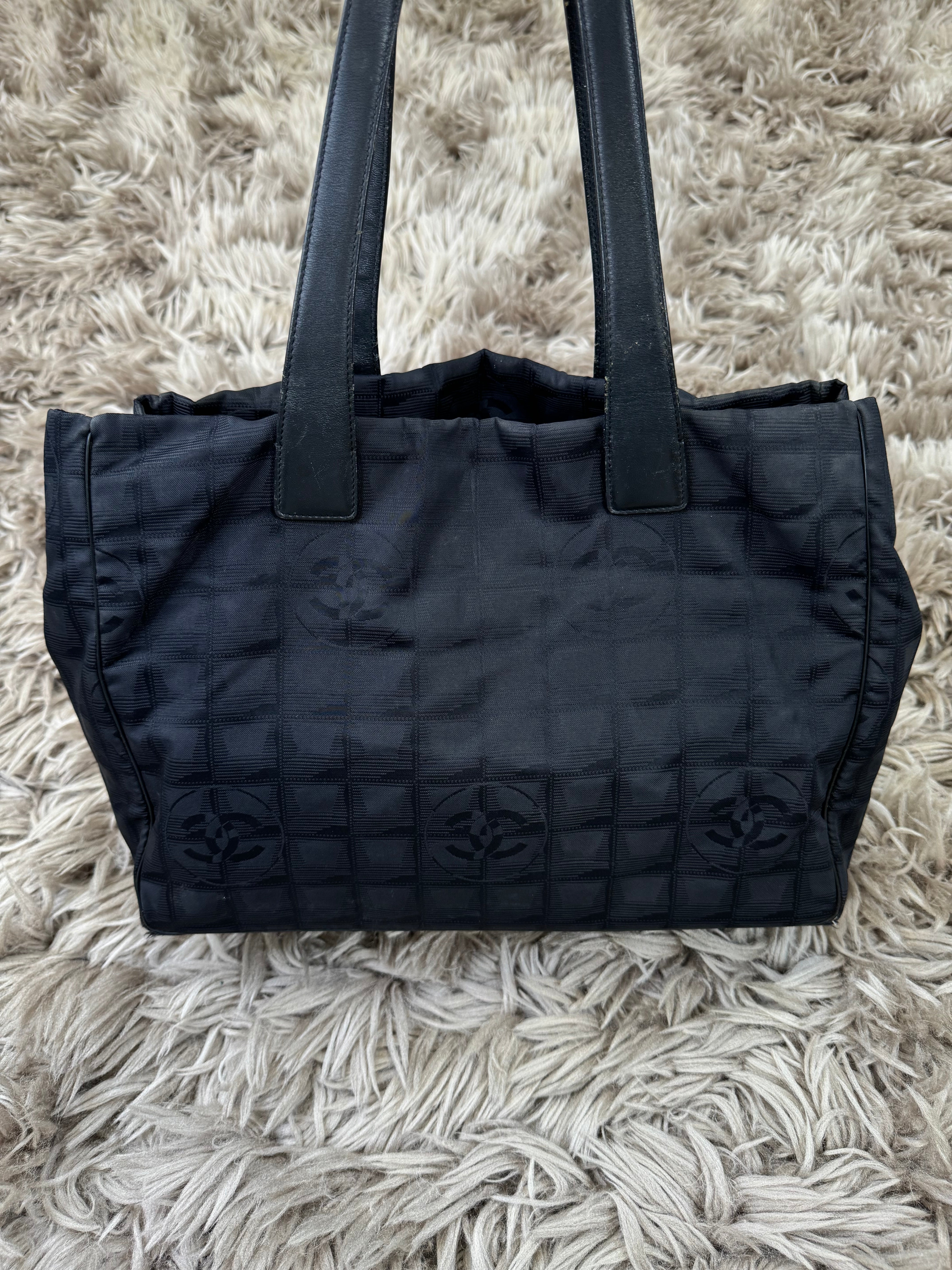 CHANEL nylon tote