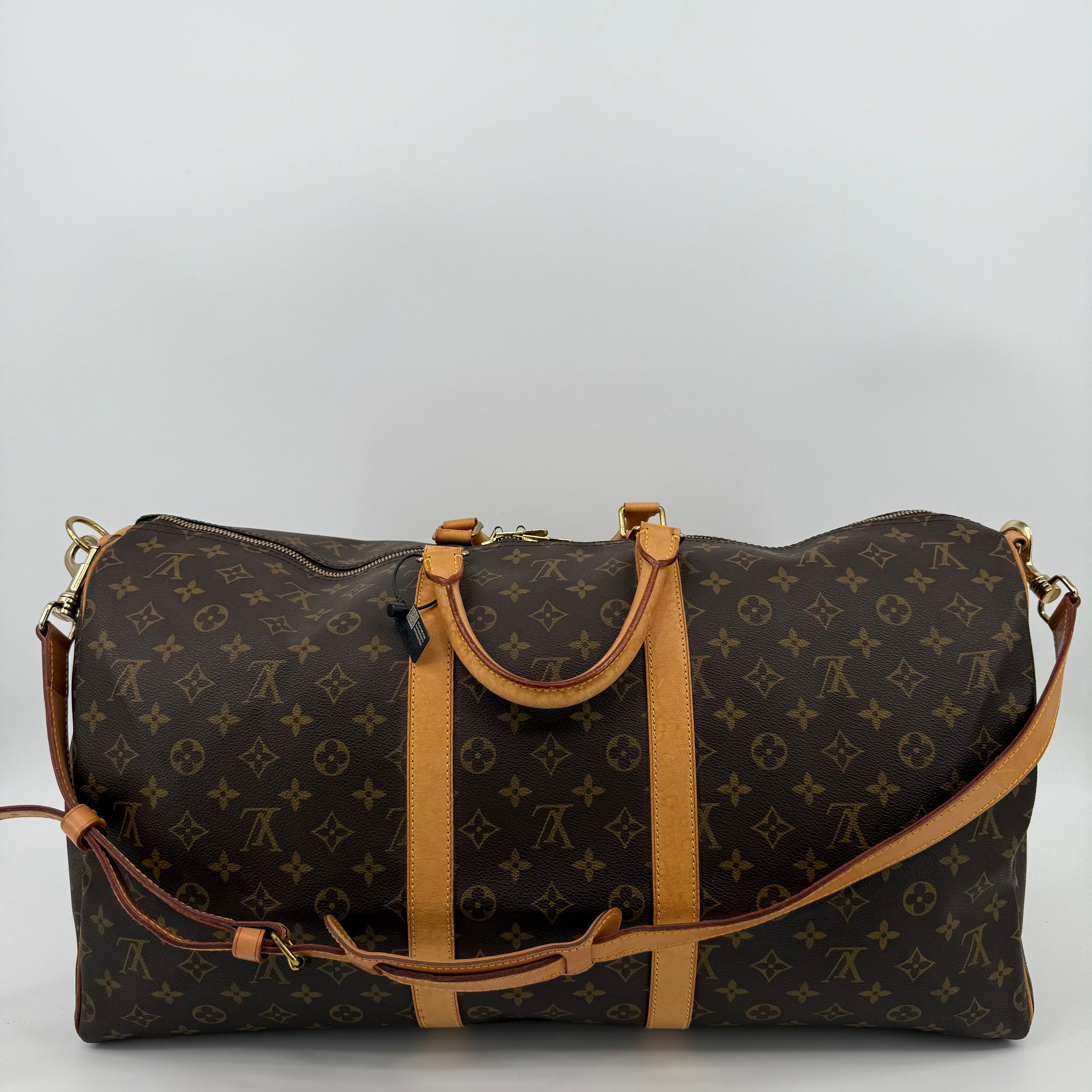 Louis Vuitton Monogram Keepall 55 With Strap
