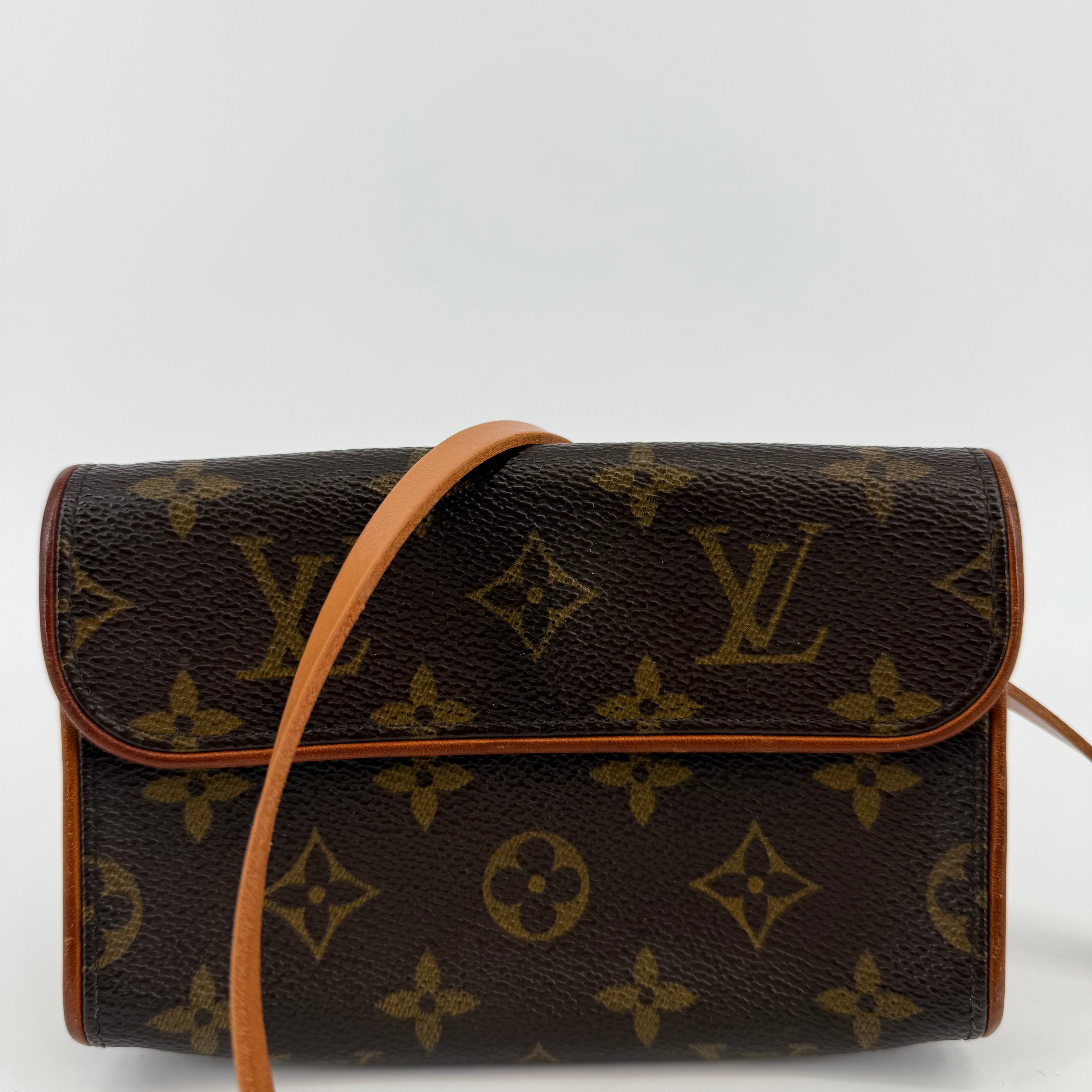 Louis Vuitton Monogram Florentine Belt Pochette 16 (880908) - Replacement Strap