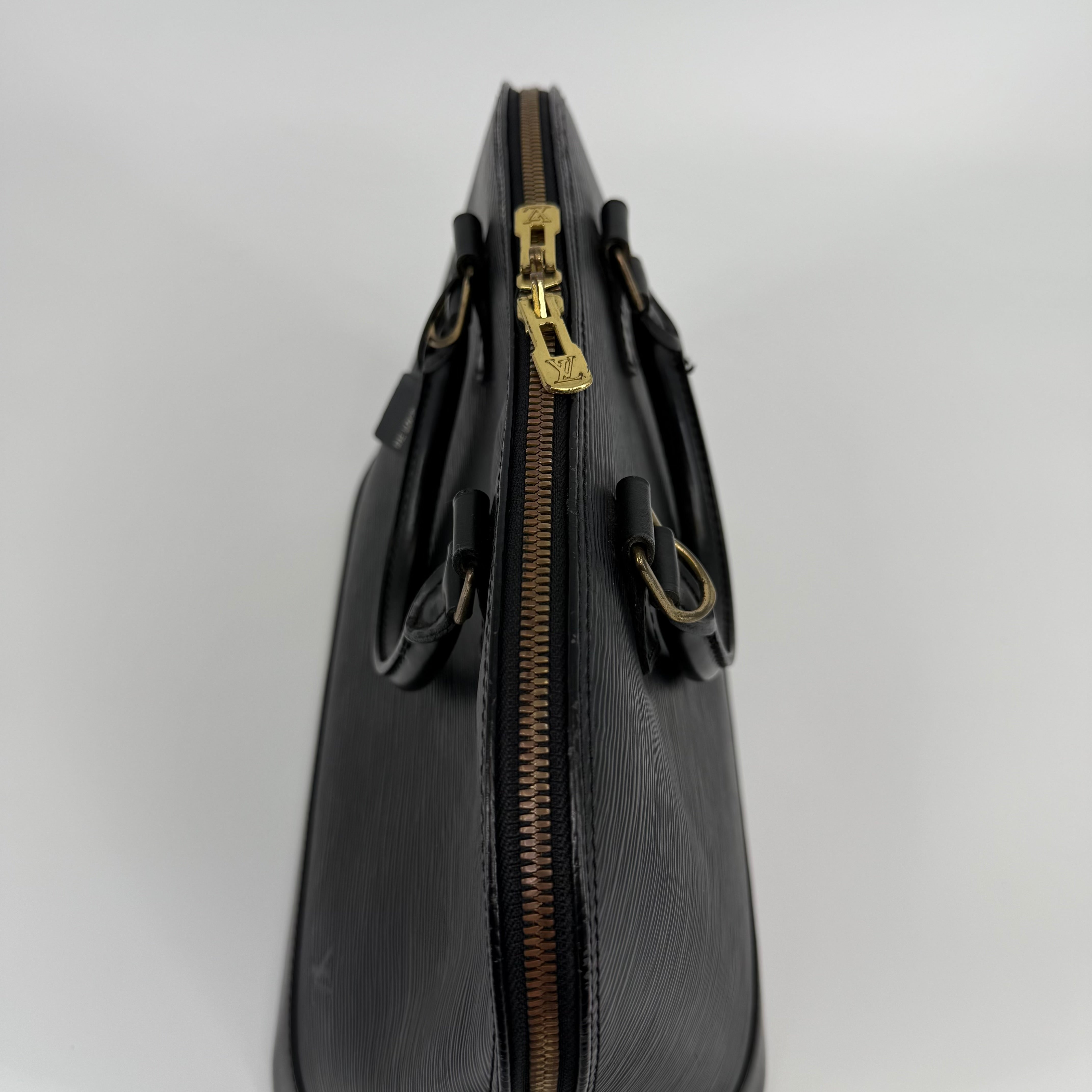 Louis Vuitton Epi Black Alma