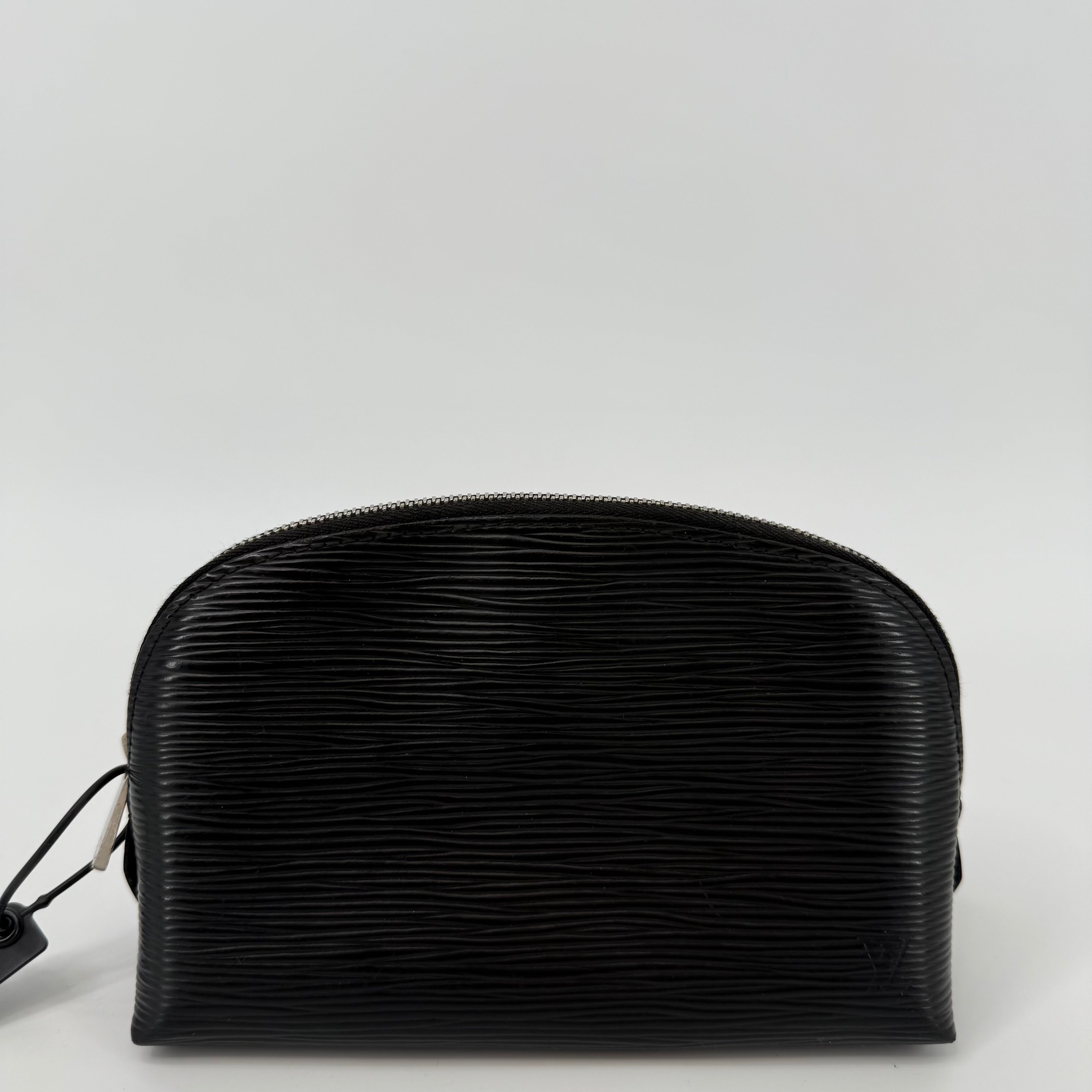 Louis Vuitton Epi Black Leather Cosmetic Pouch