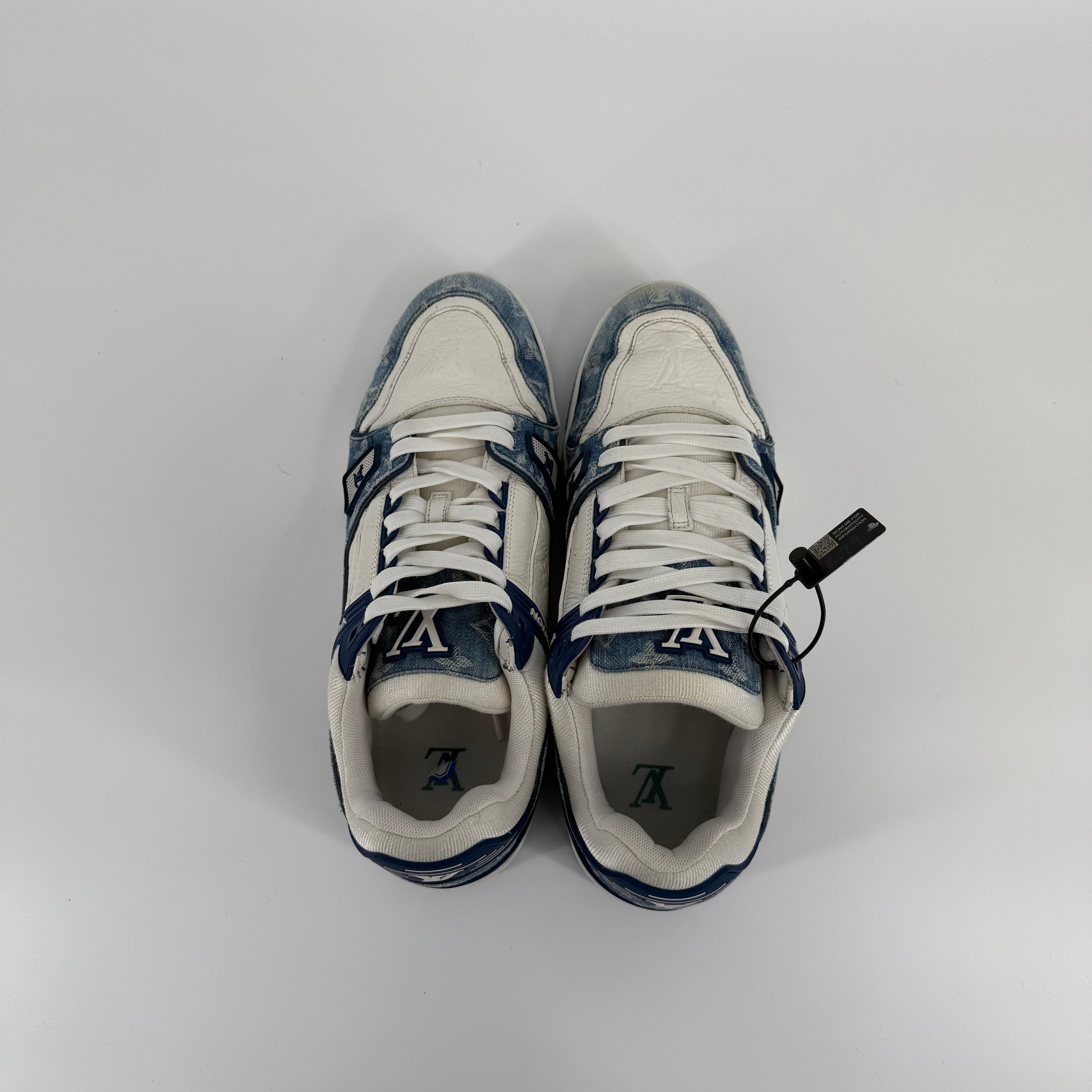 Louis Vuitton Luxury Blue Trainer Size 44