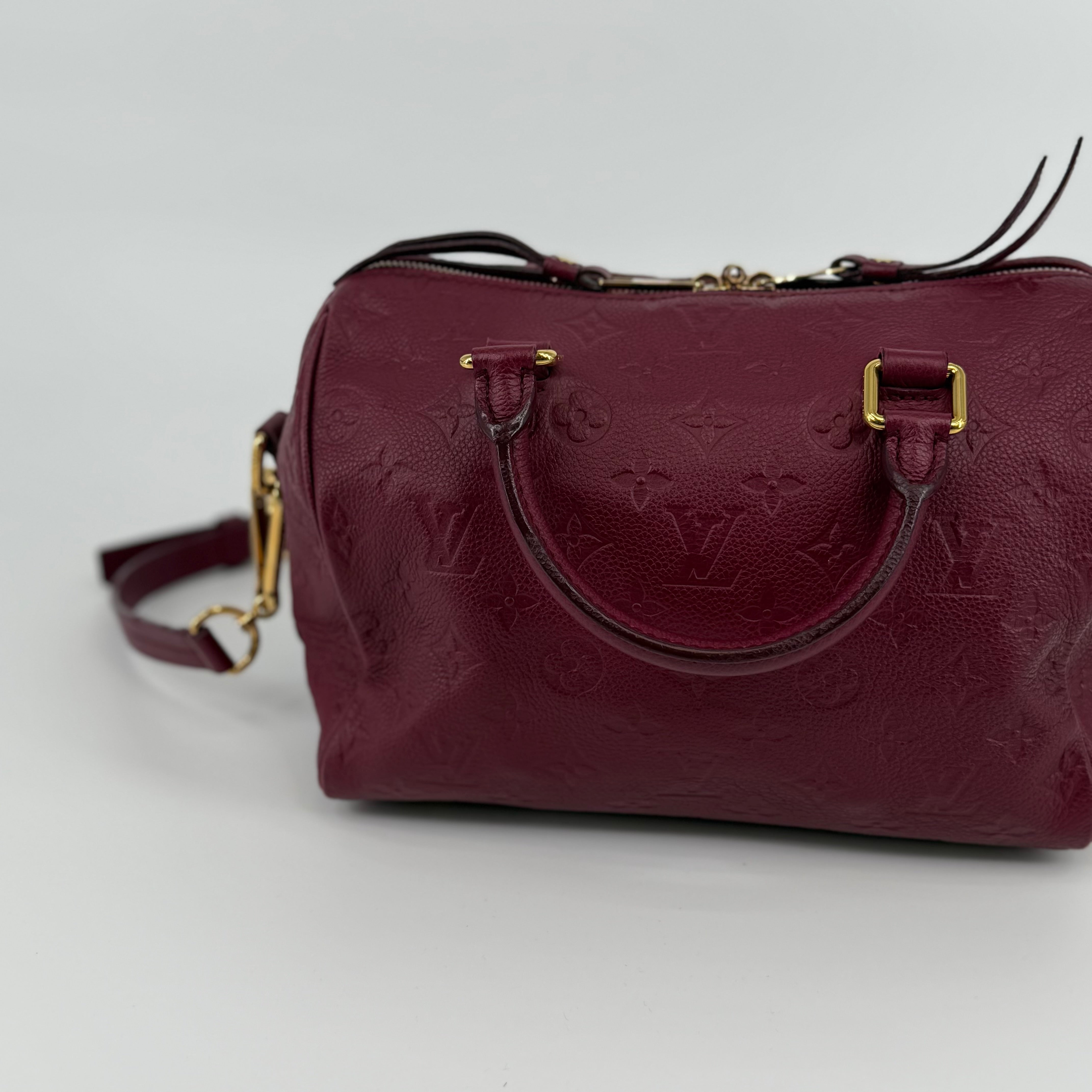 Louis Vuitton Monogram Empreinte Speedy 25 Bandoulière