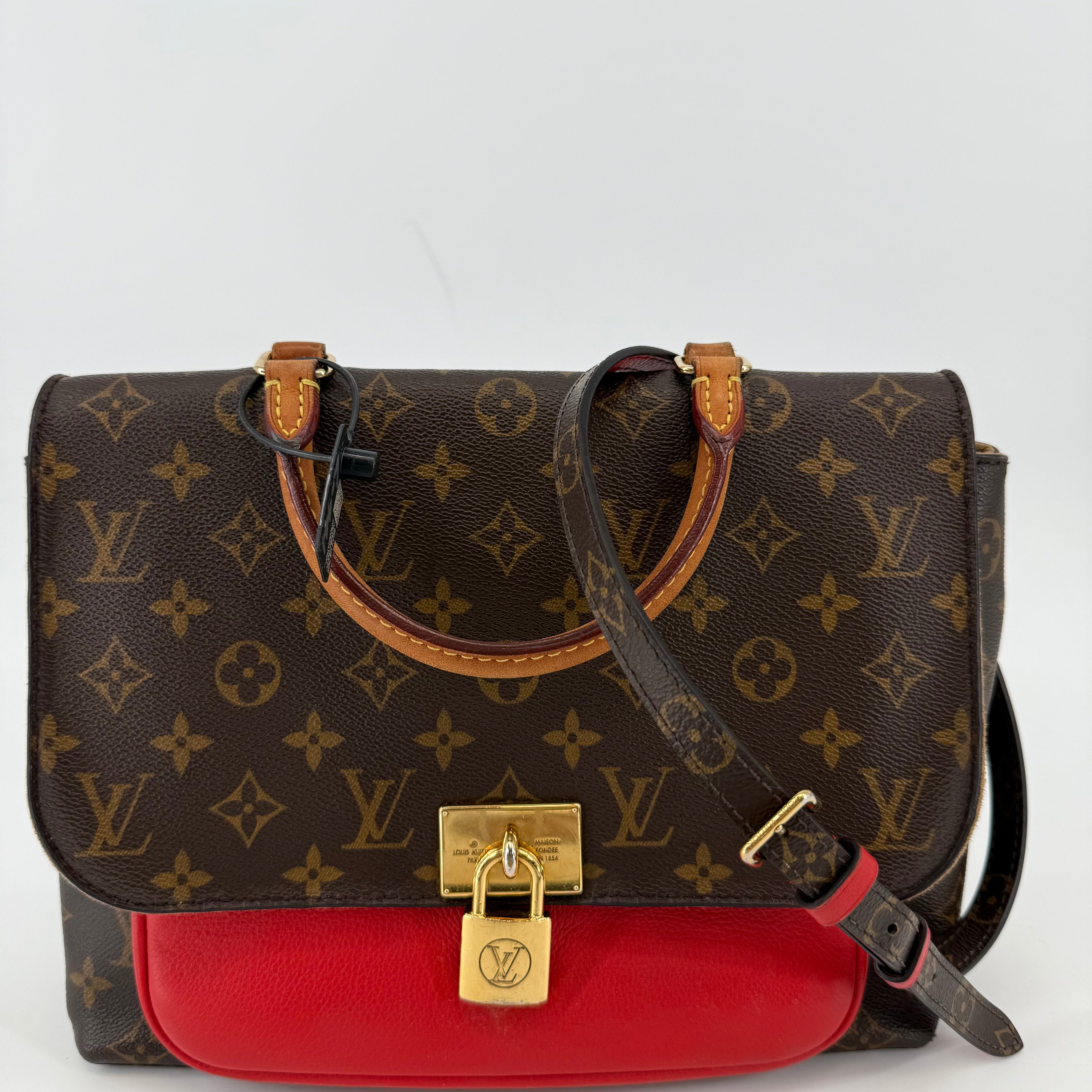 Louis Vuitton Monogram Marignan Handbag (L-441)