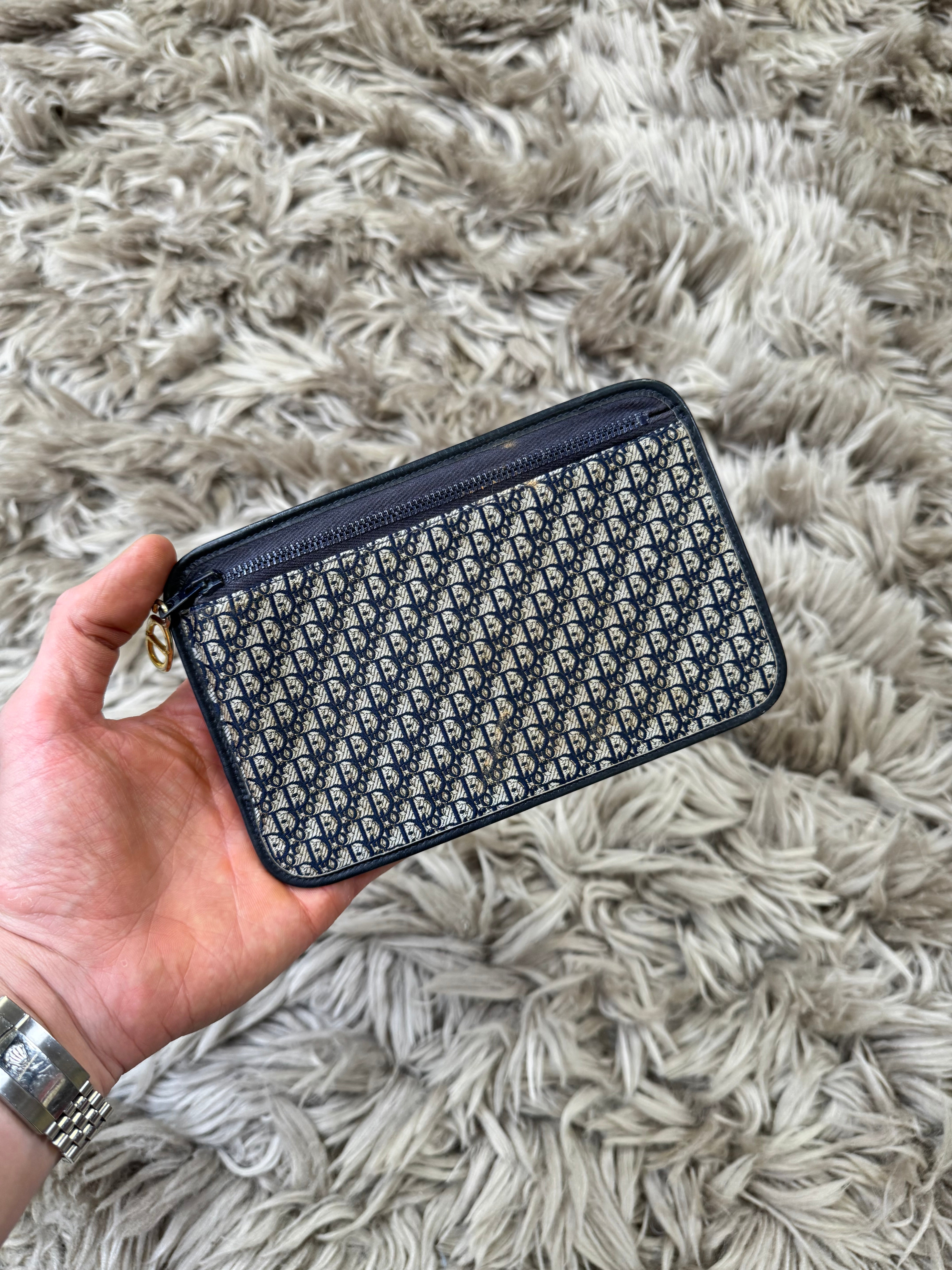 Dior zip pouch