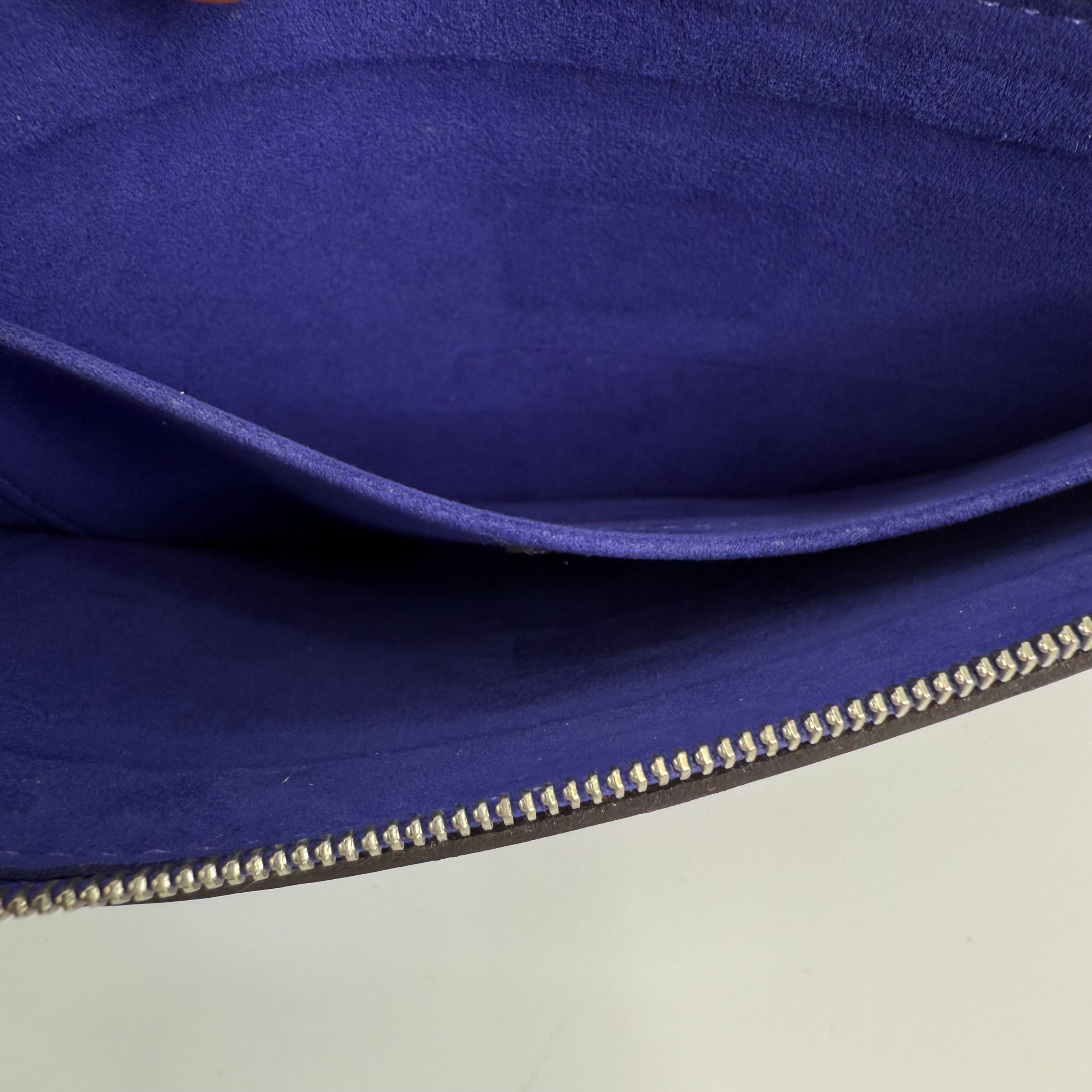 Louis Vuitton Epi Purple Neverfull MM With Pouch