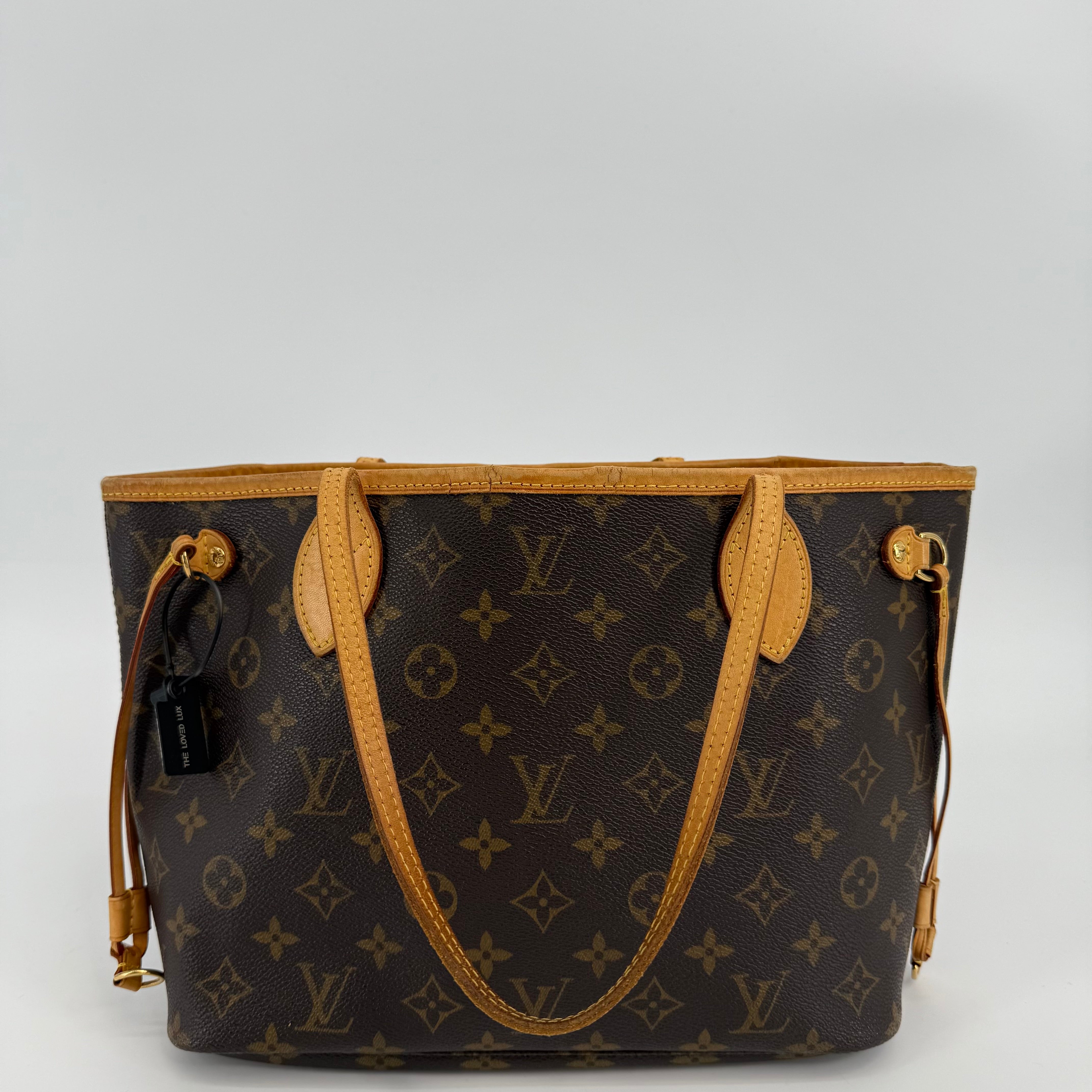 Louis Vuitton Monogram Brown Neverfull PM Tote Bag (906117)