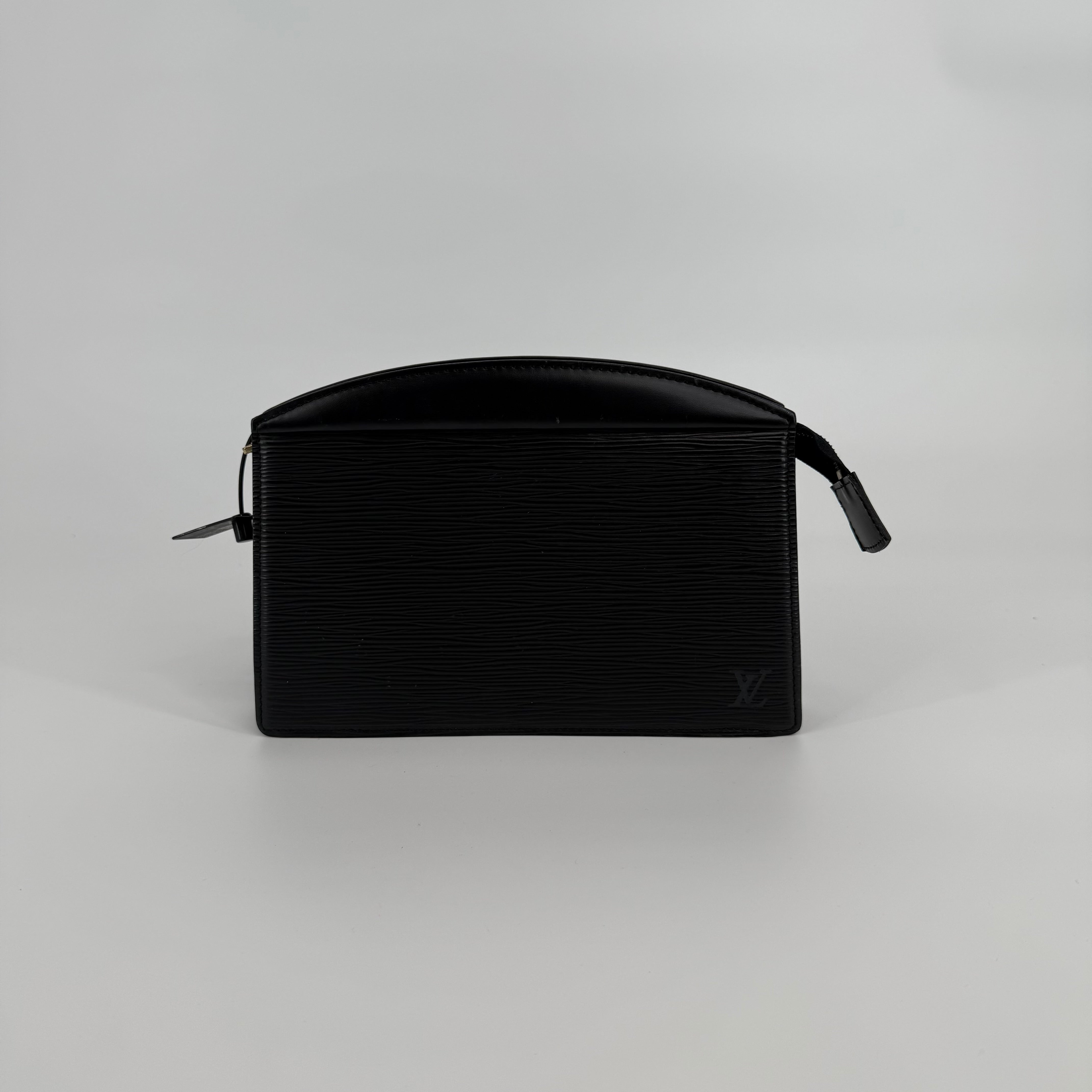Louis Vuitton Epi Black Trusse Crete Clutch