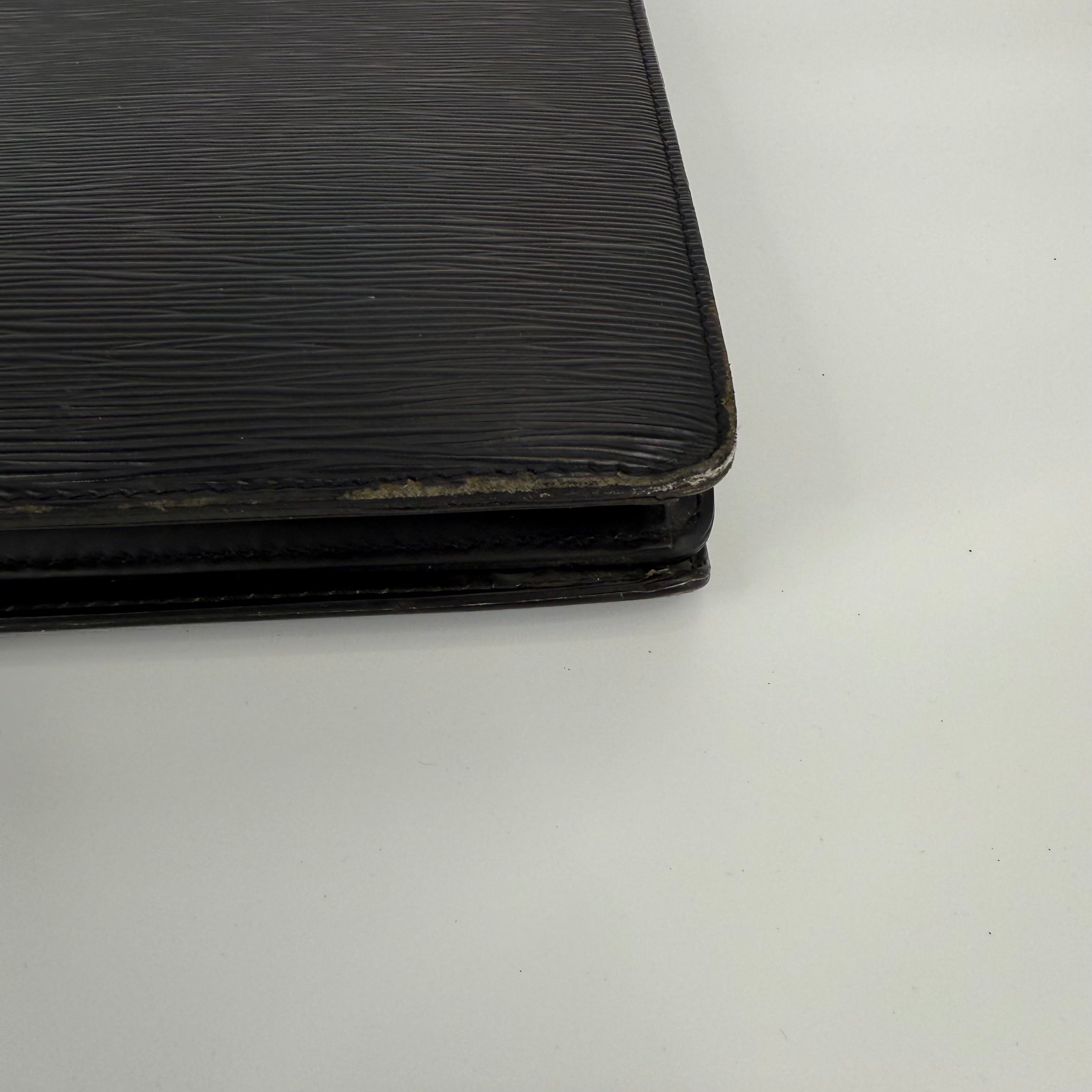 Louis Vuitton Epi Black Briefcase 40cm