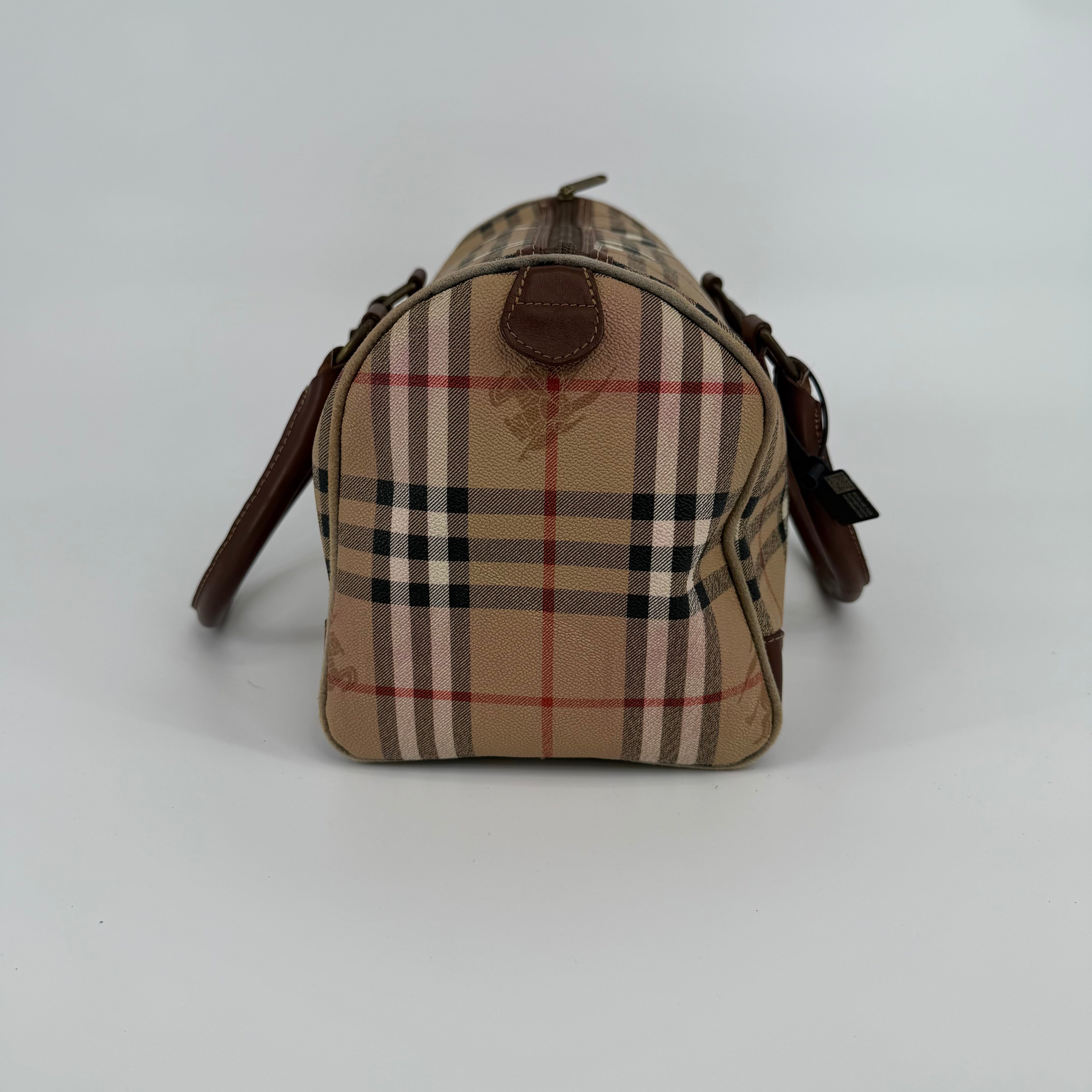Burberry Nova Check Boston Bag