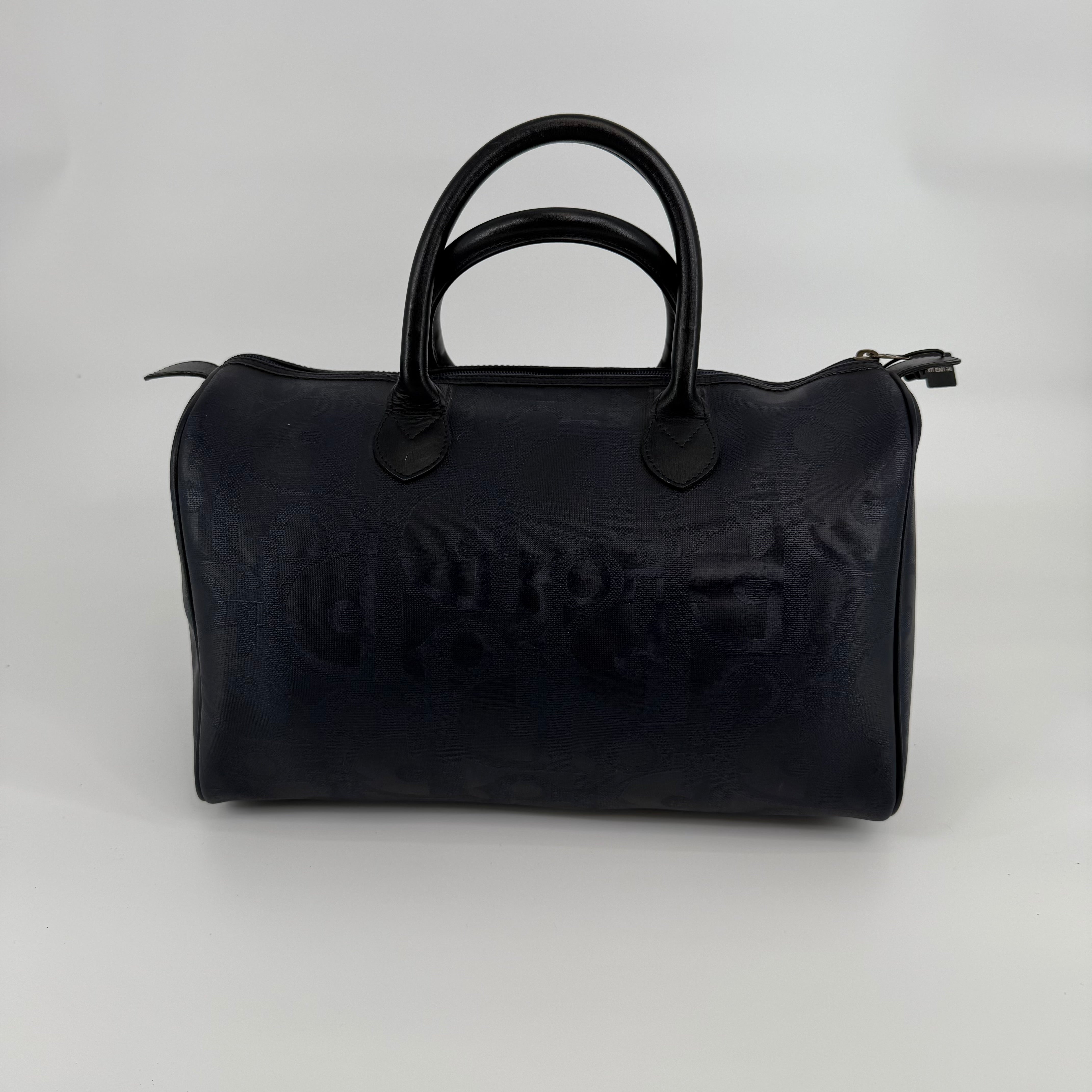 Dior Diorissimo Pattern Boston Bag
