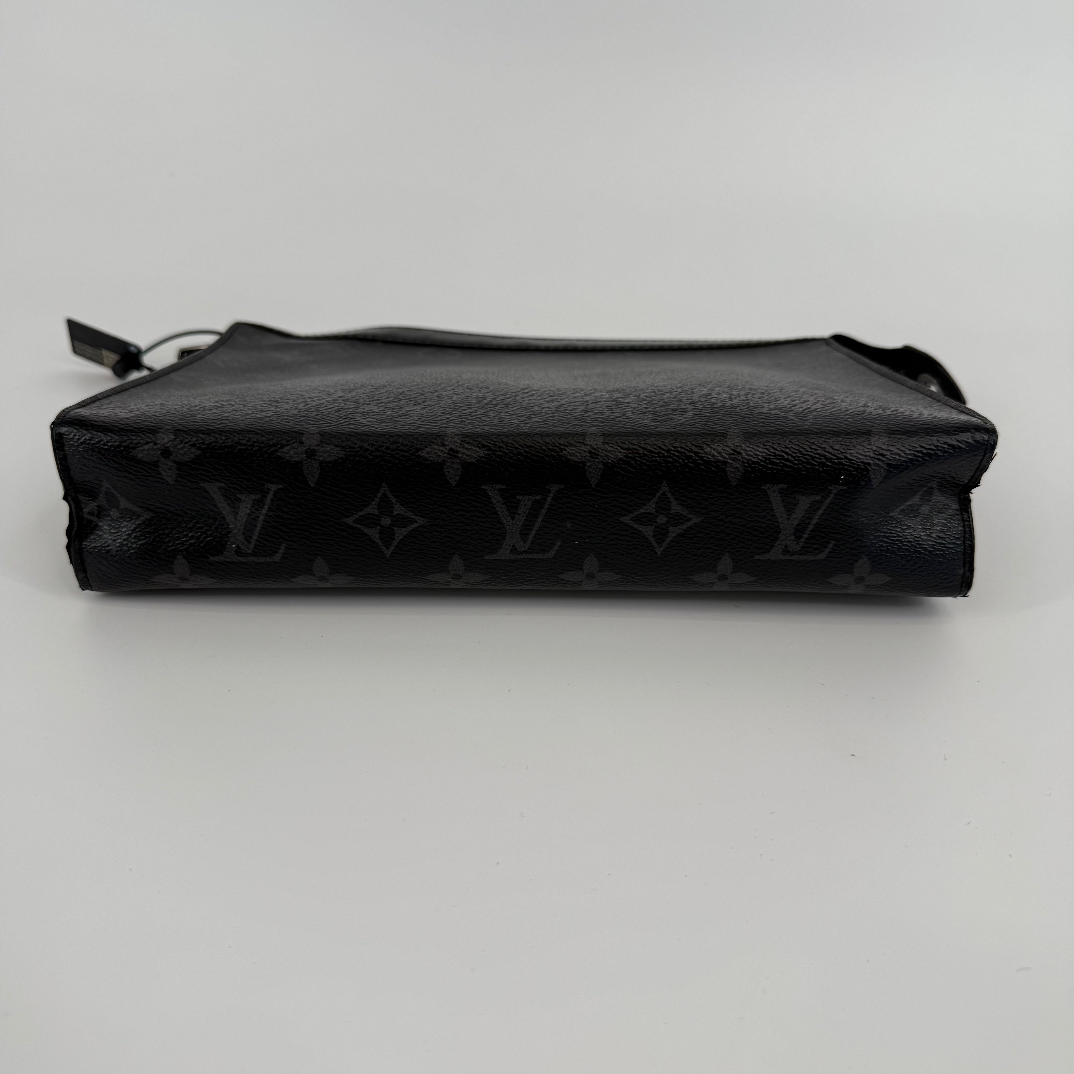 Louis Vuitton Damier Shadow Pochette Voyage MM