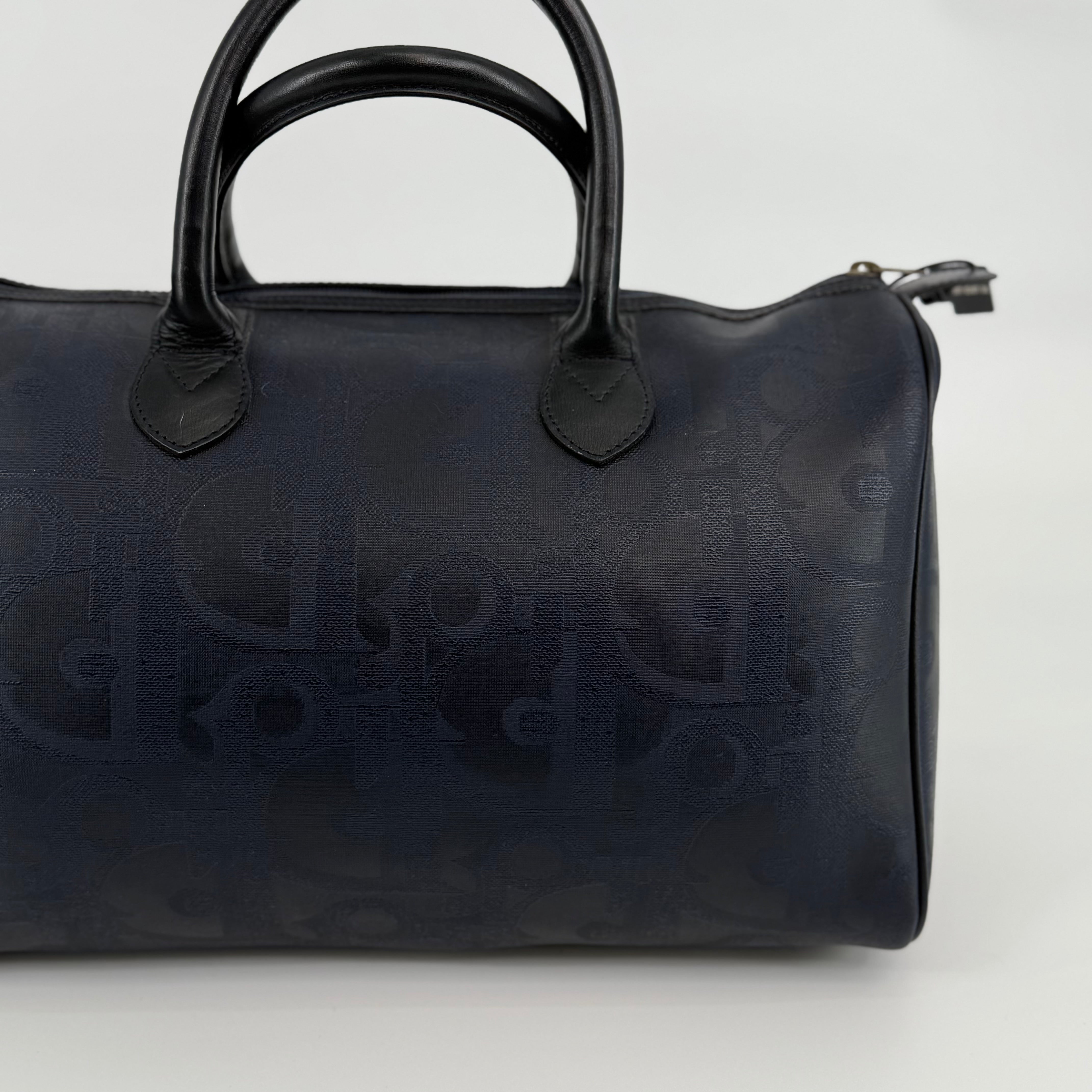 Dior Diorissimo Pattern Boston Bag