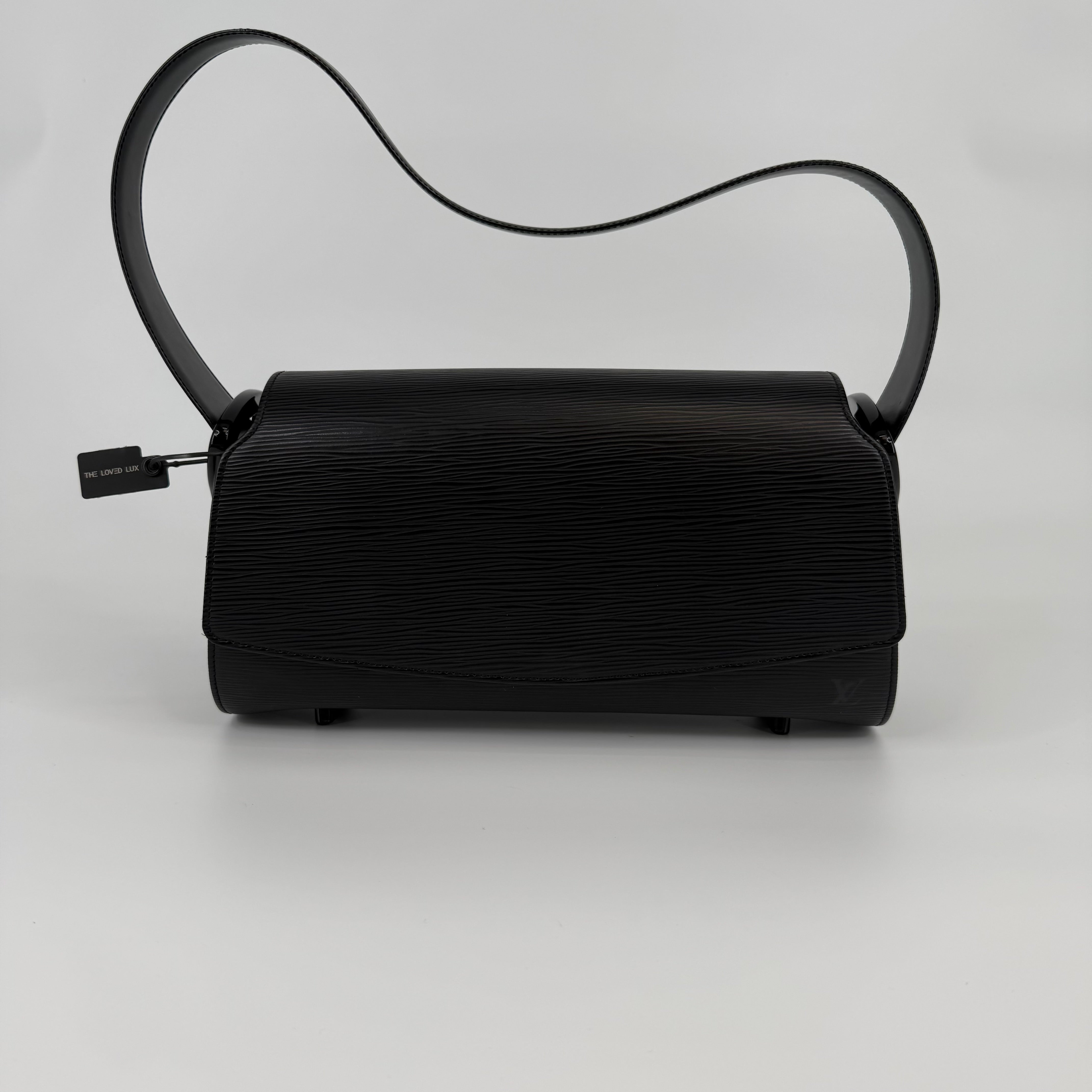 Louis Vuitton Black Epi Nocturne Handbag