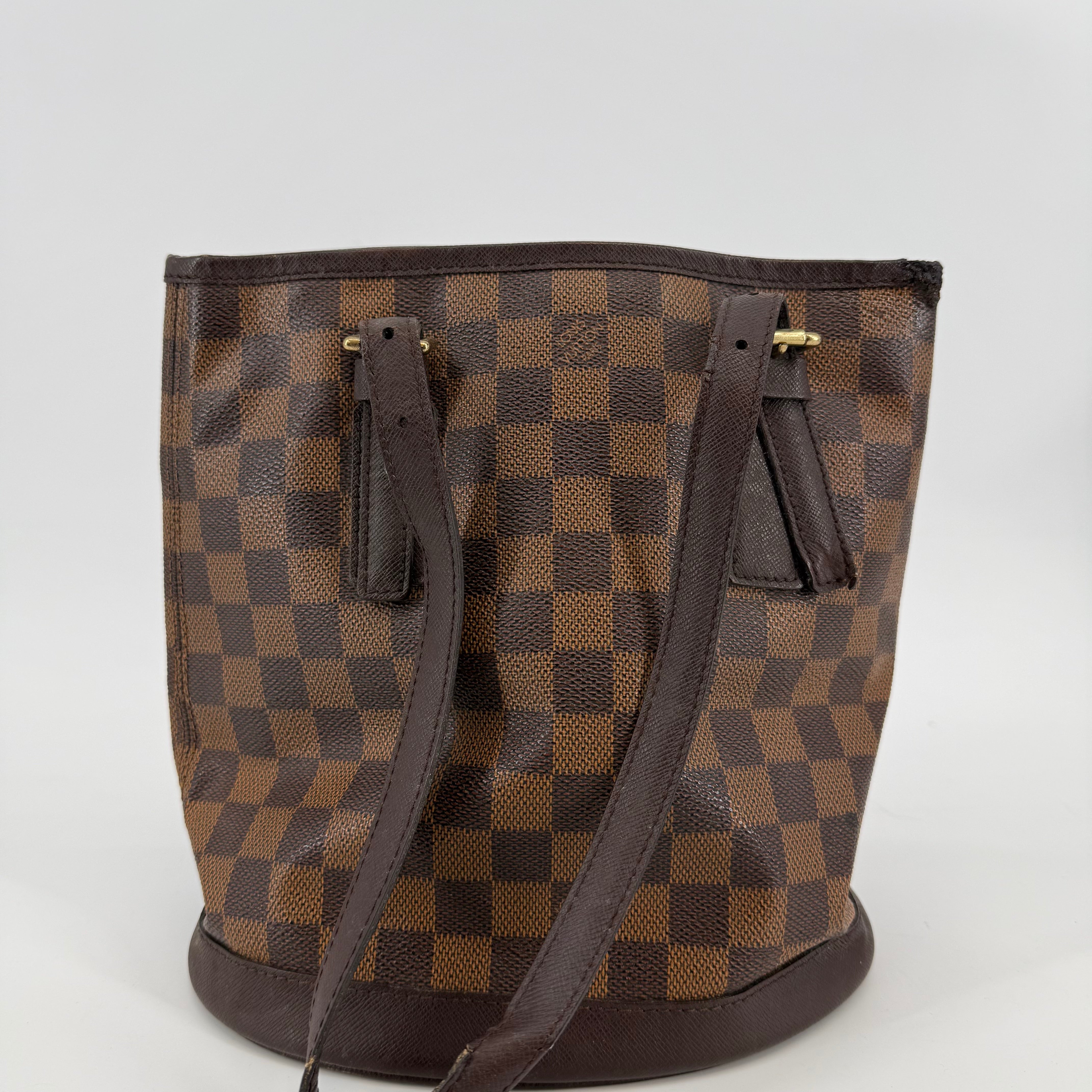 Louis Vuitton Damier Ebene Bucket Bag (957878)