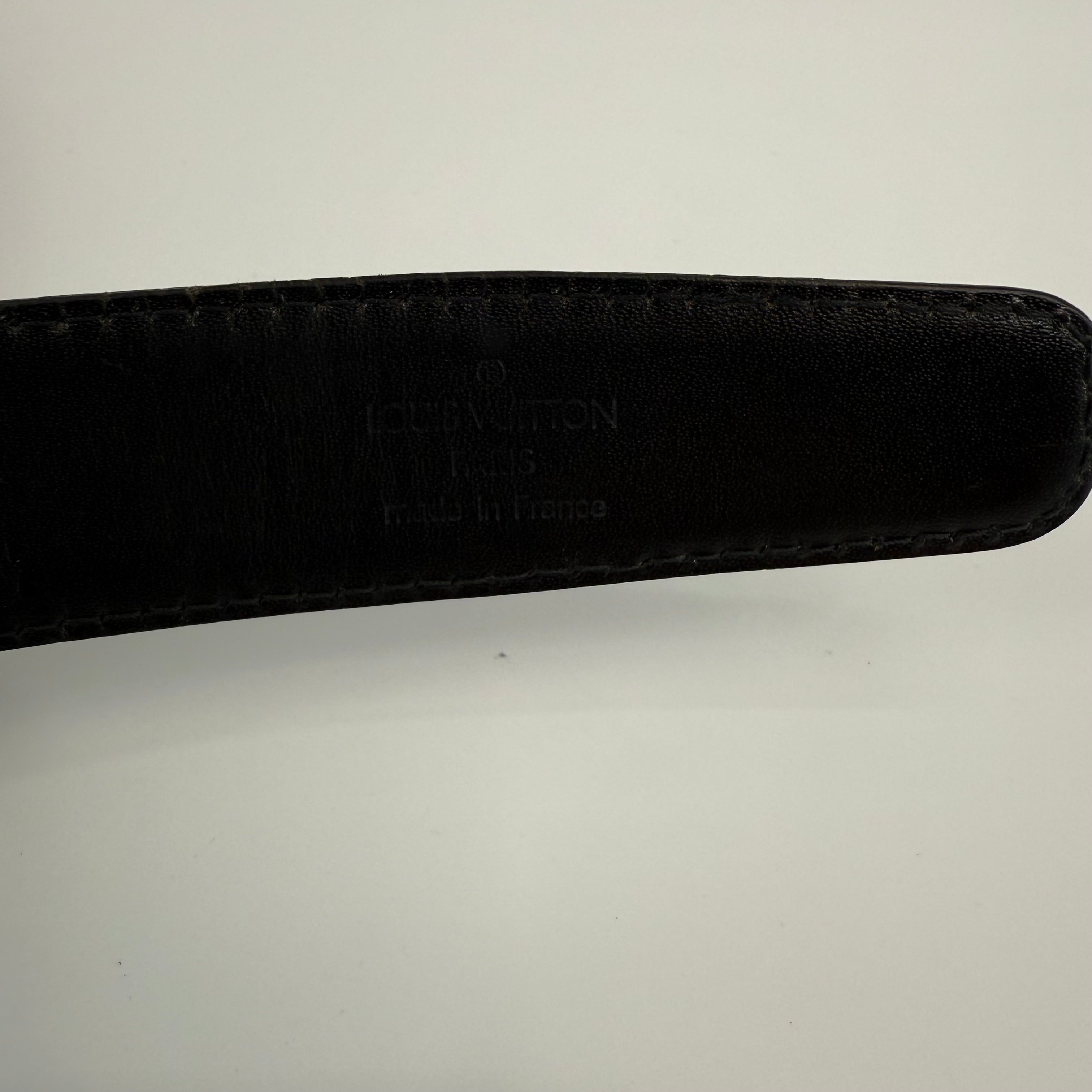 Louis Vuitton Epi Black Belt 105cm
