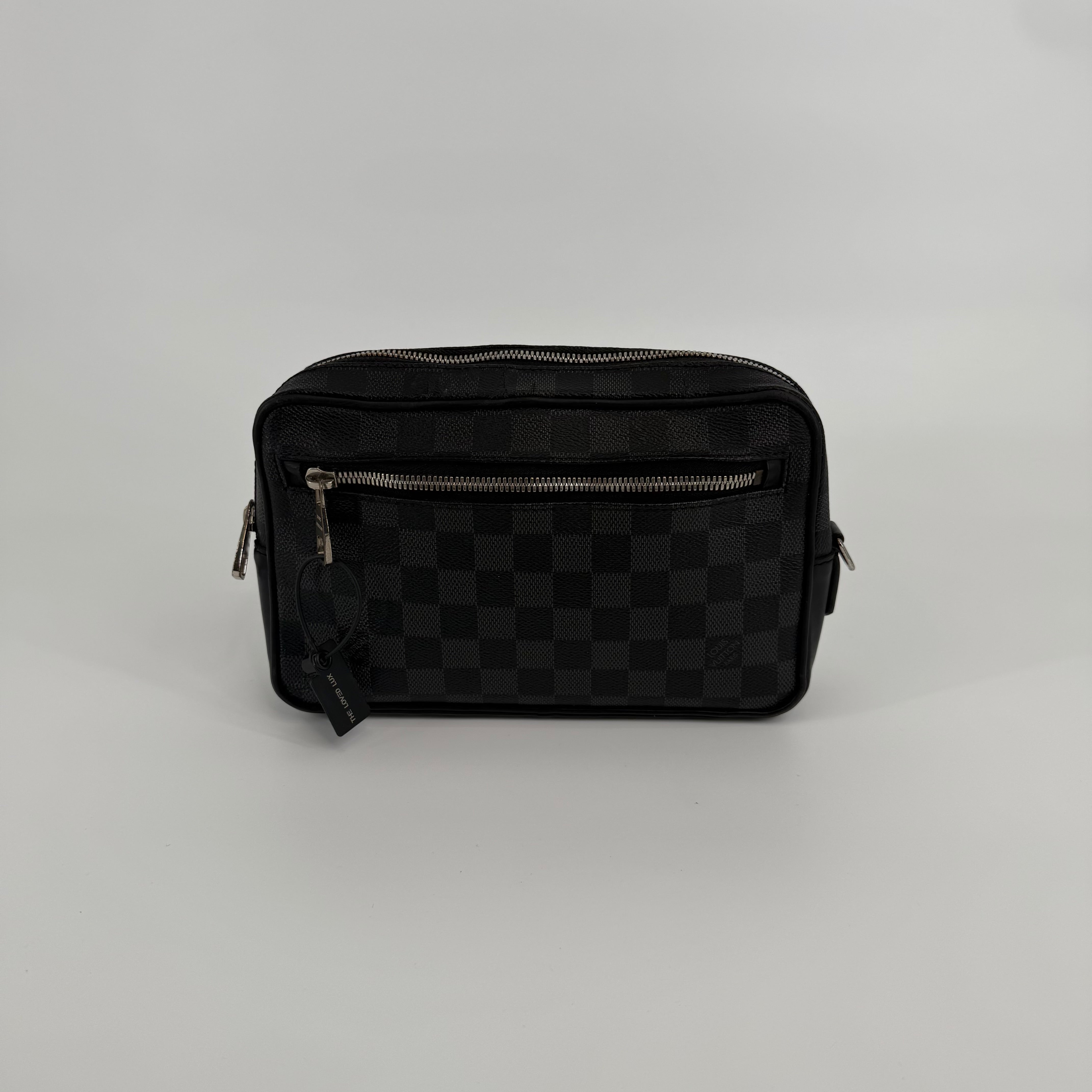 Louis Vuitton Damier Graphite Kasai Clutch Bag