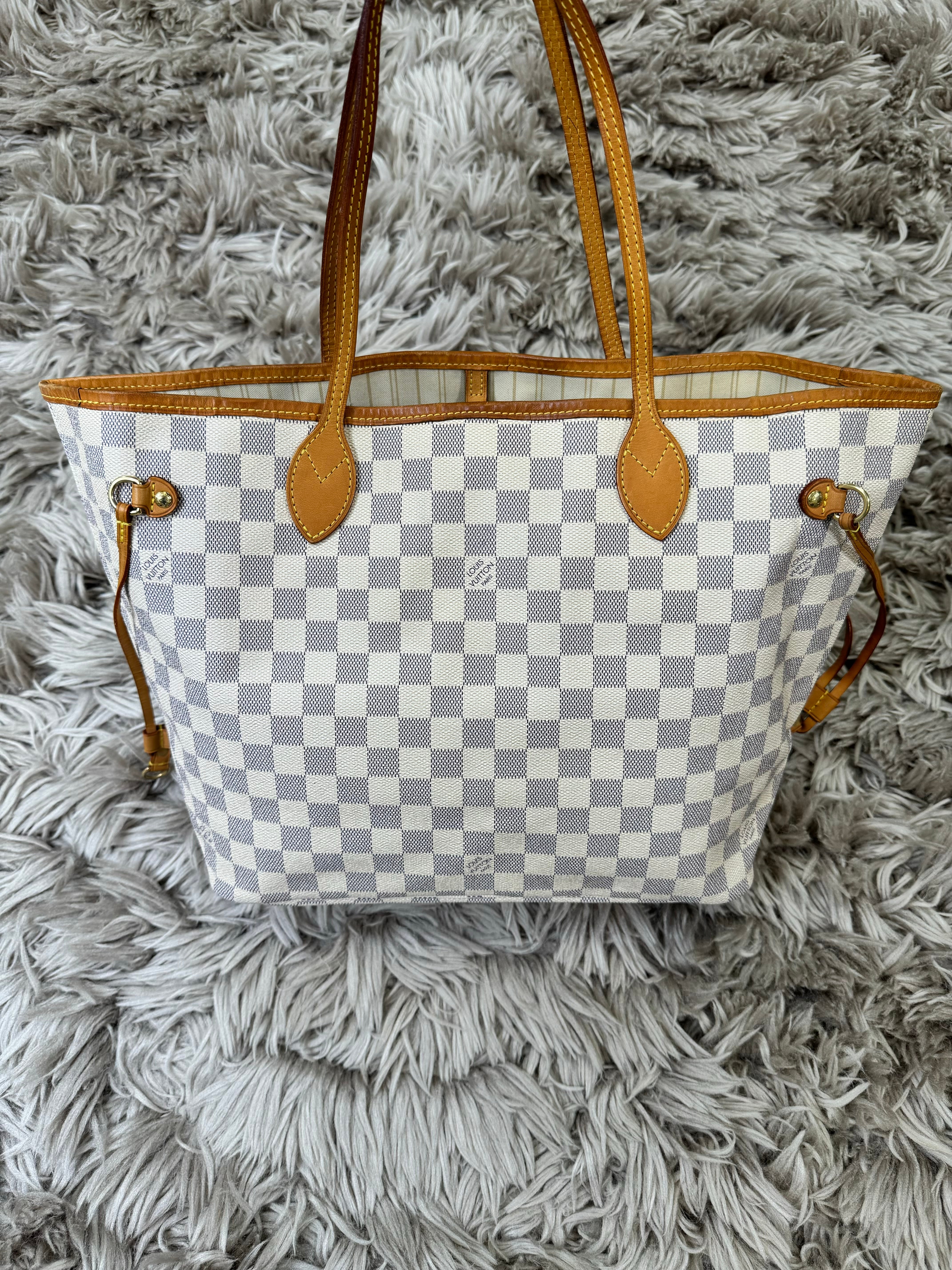 Louis Vuitton Neverfull MM Damier Azur