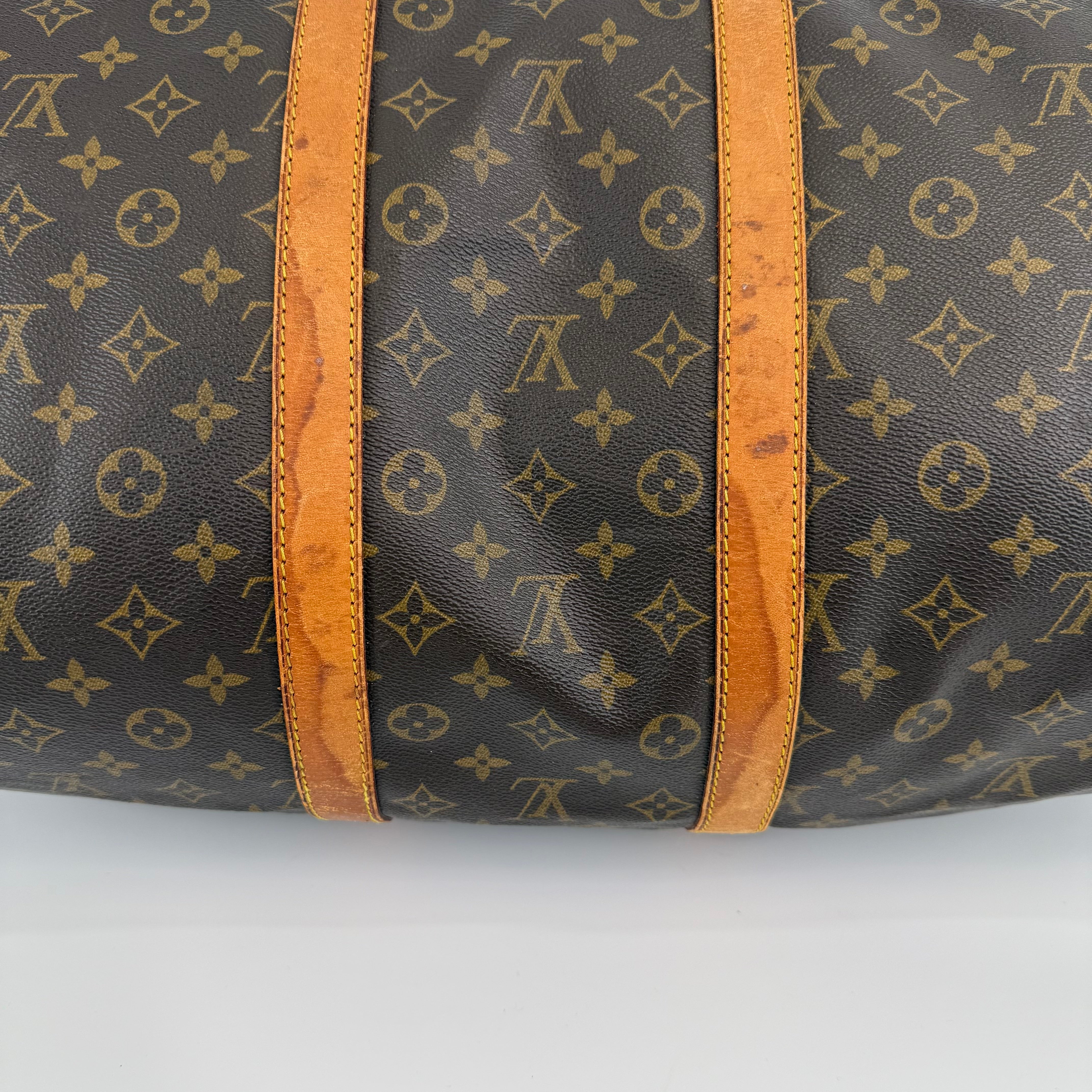 Louis Vuitton Monogram Keepall 55 With Strap