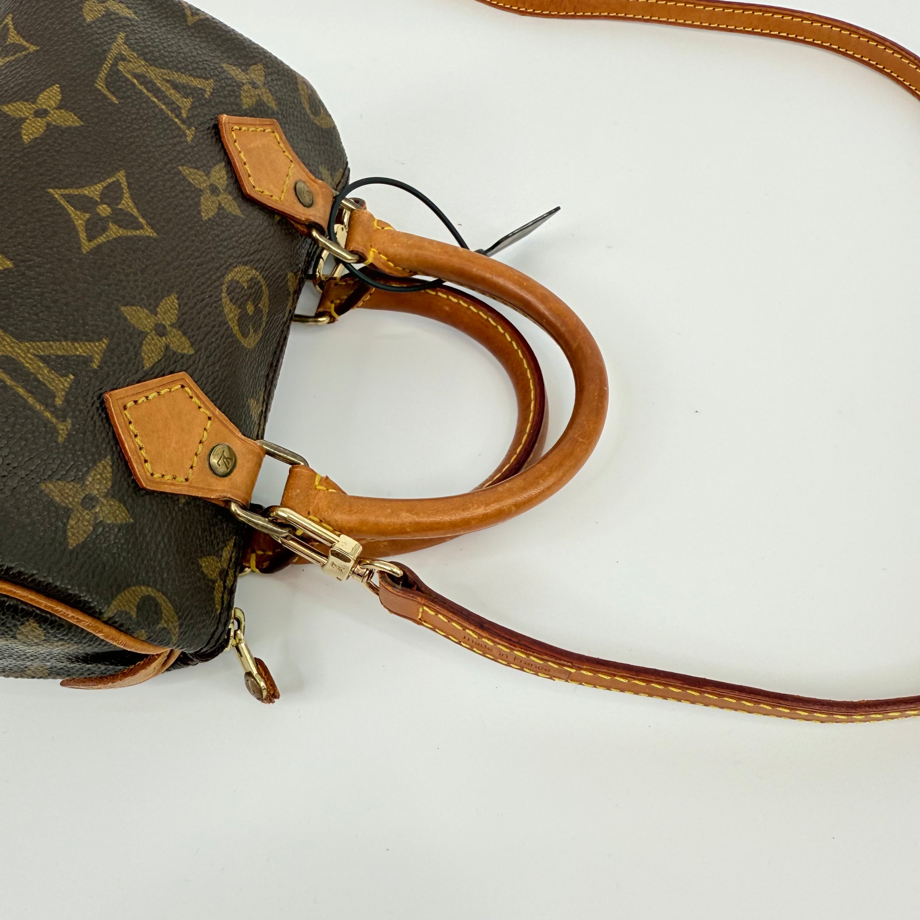 Louis Vuitton Monogram Nano Speedy With Strap