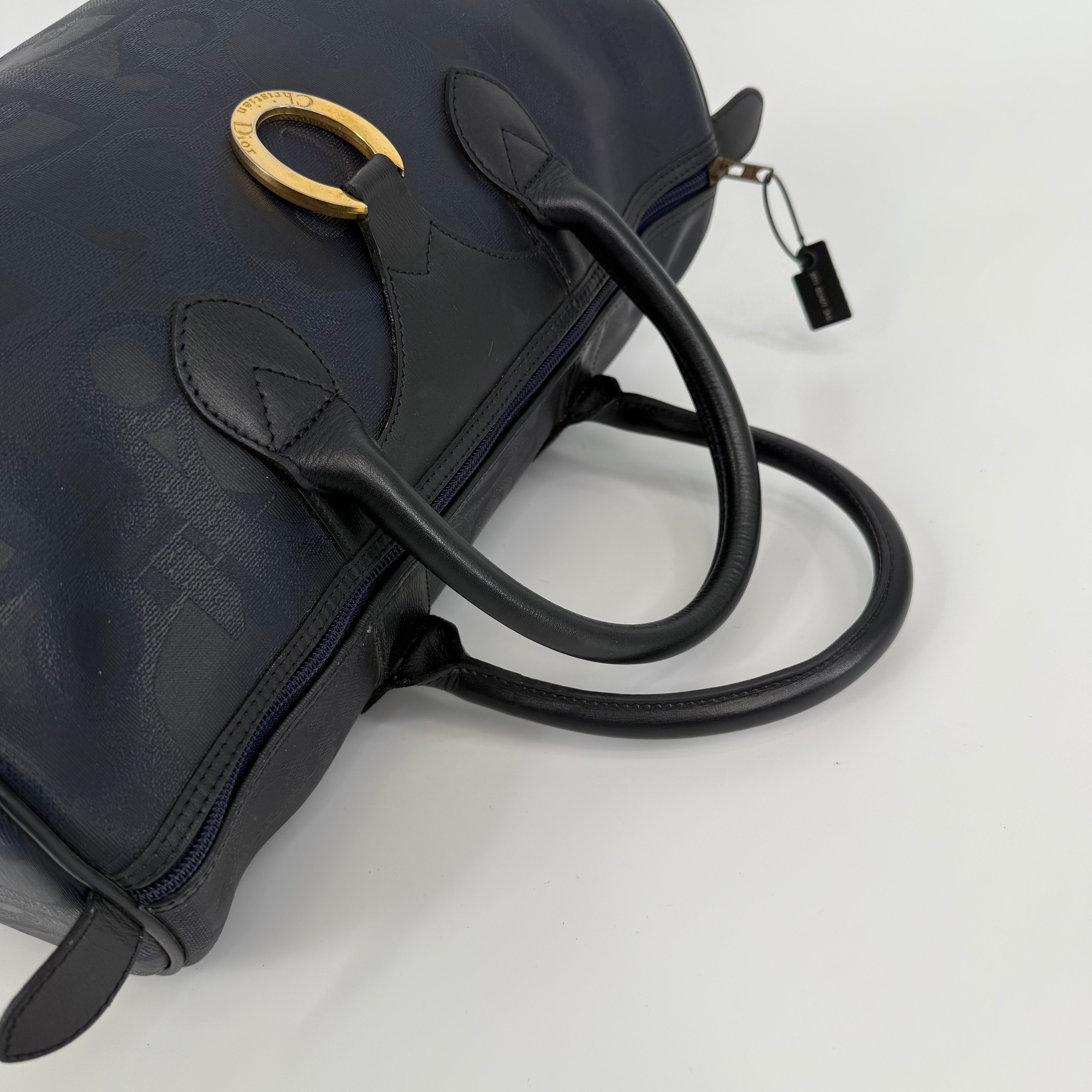 Dior Diorissimo Pattern Boston Bag