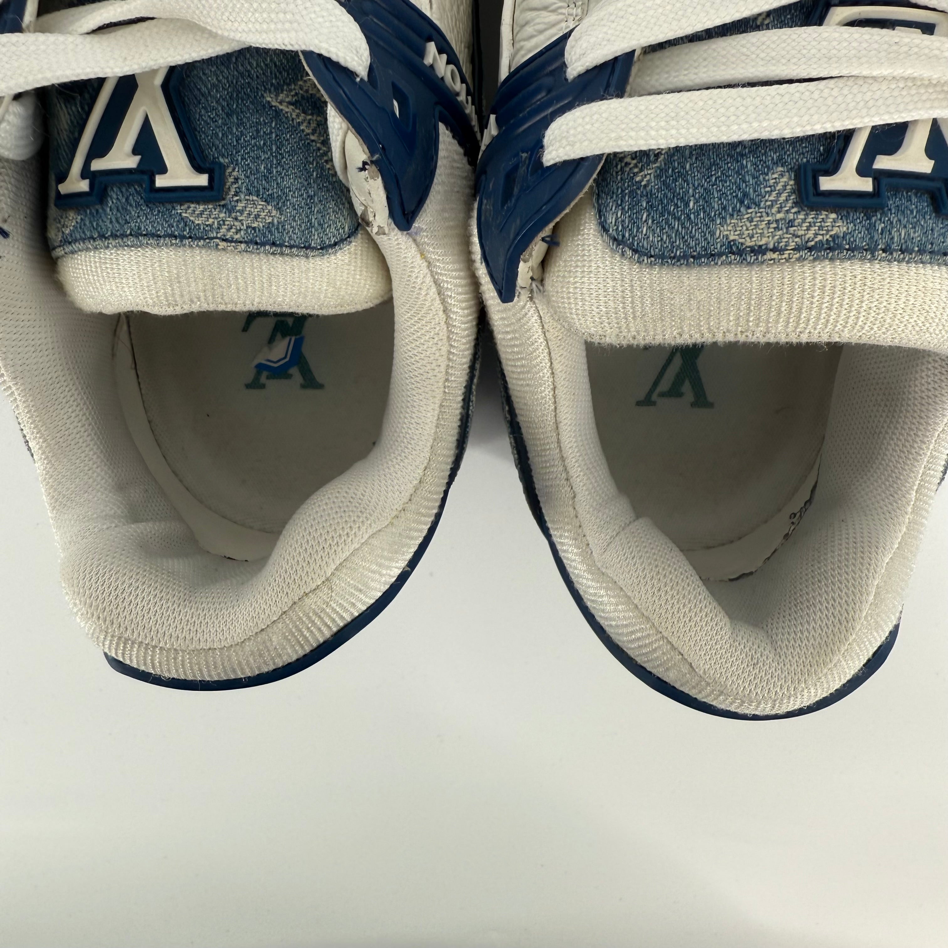 Louis Vuitton Luxury Blue Trainer Size 44