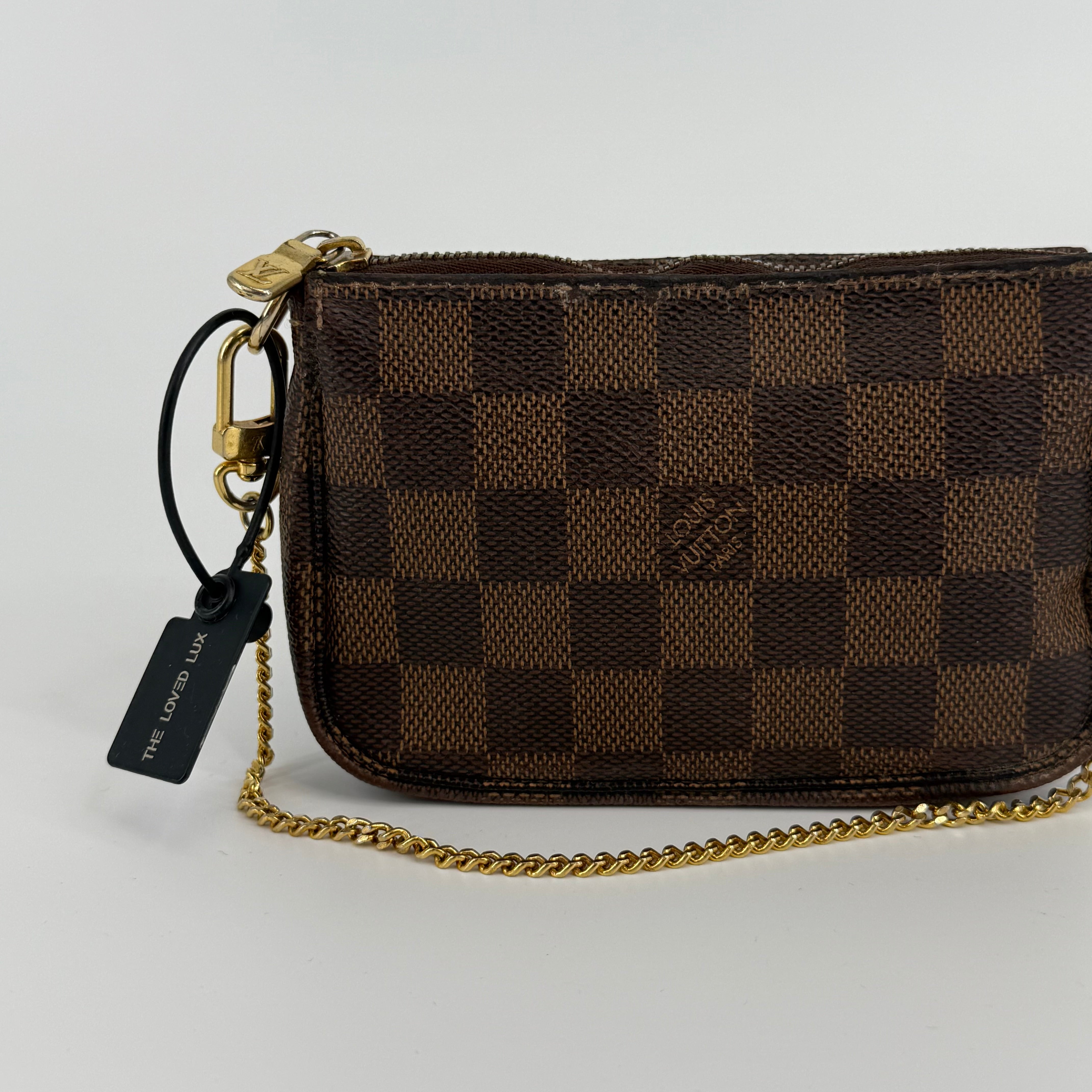 Louis Vuitton Damier Ebene Mini Pochette 14