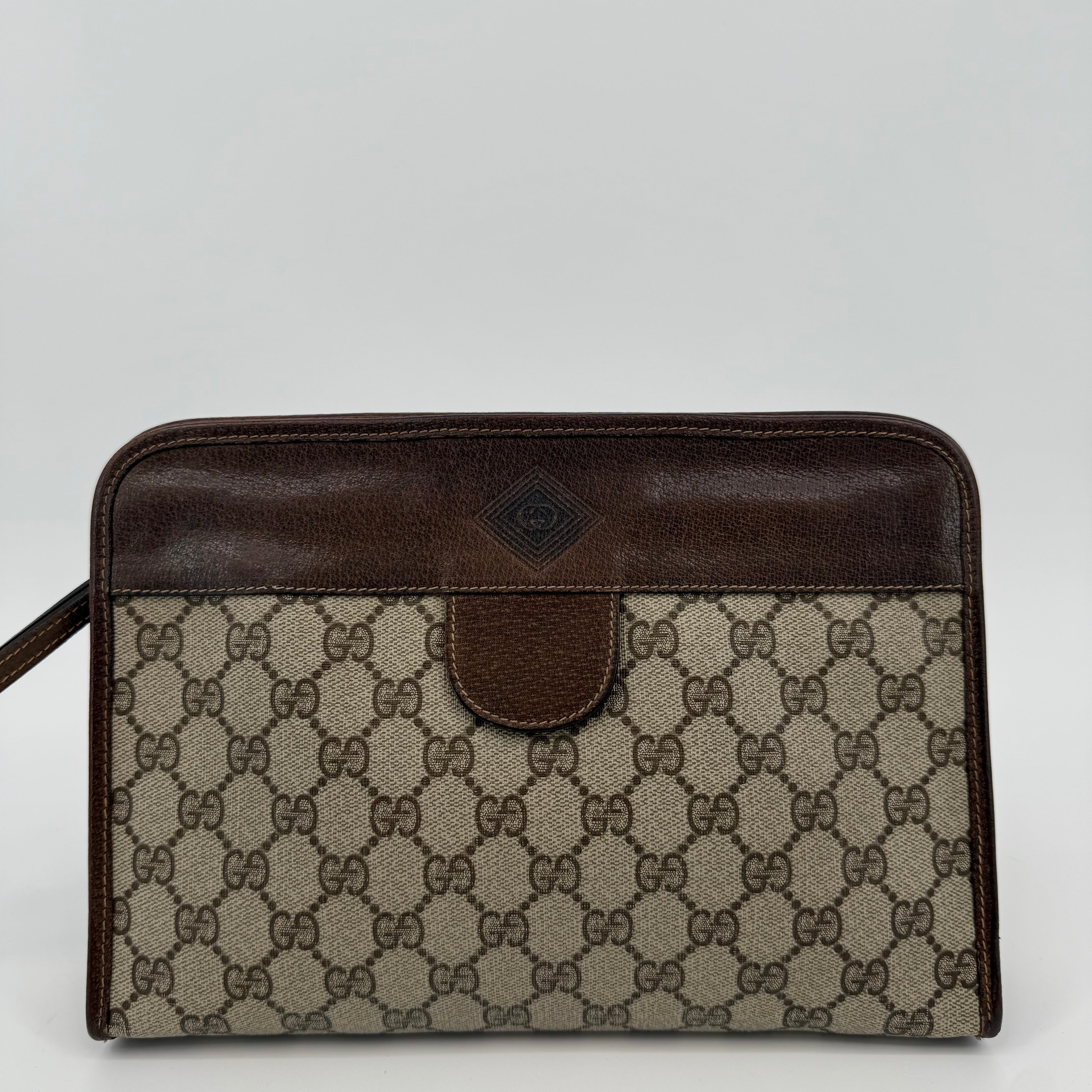 Gucci Monogram Clutch Bag