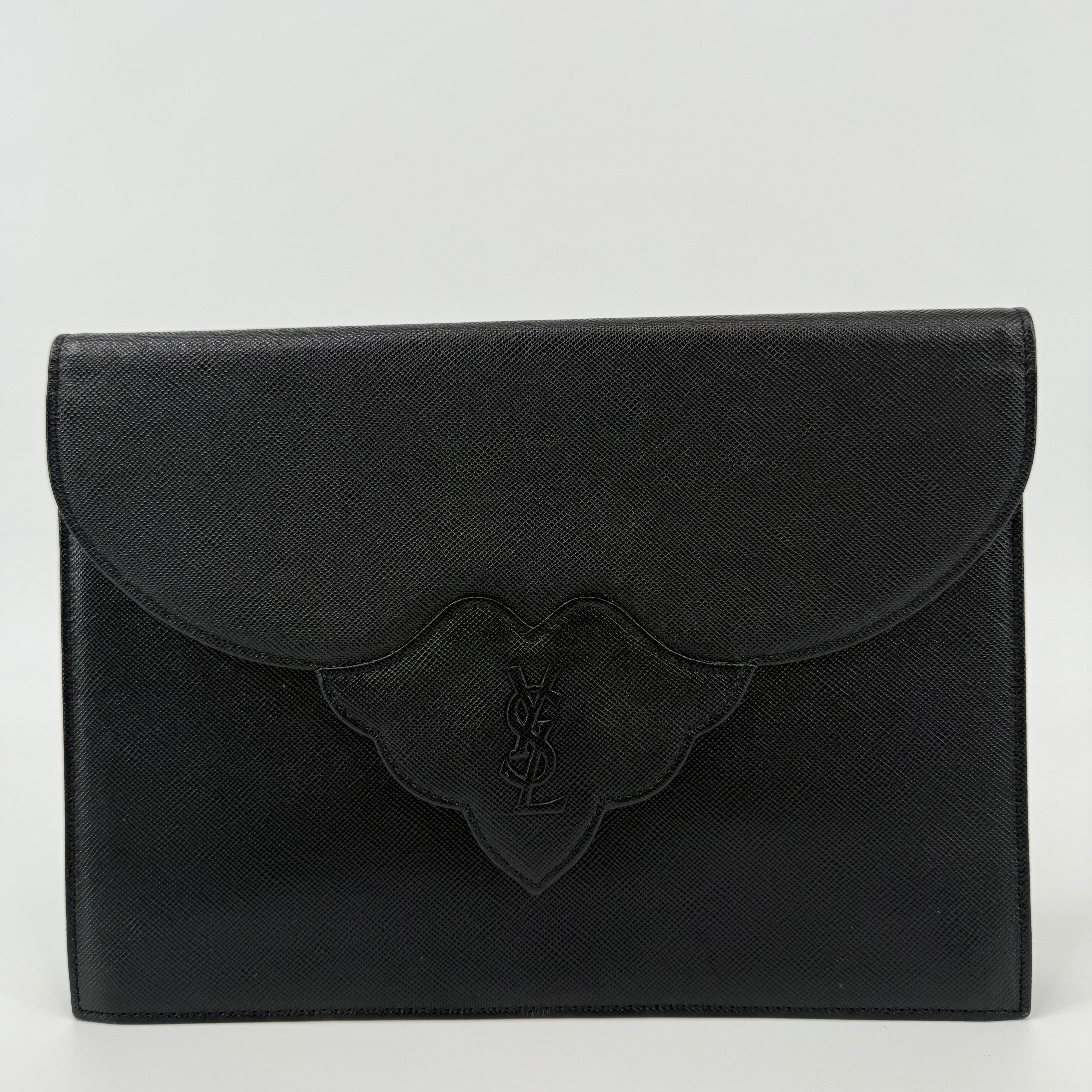 YSL Black Clutch Bag