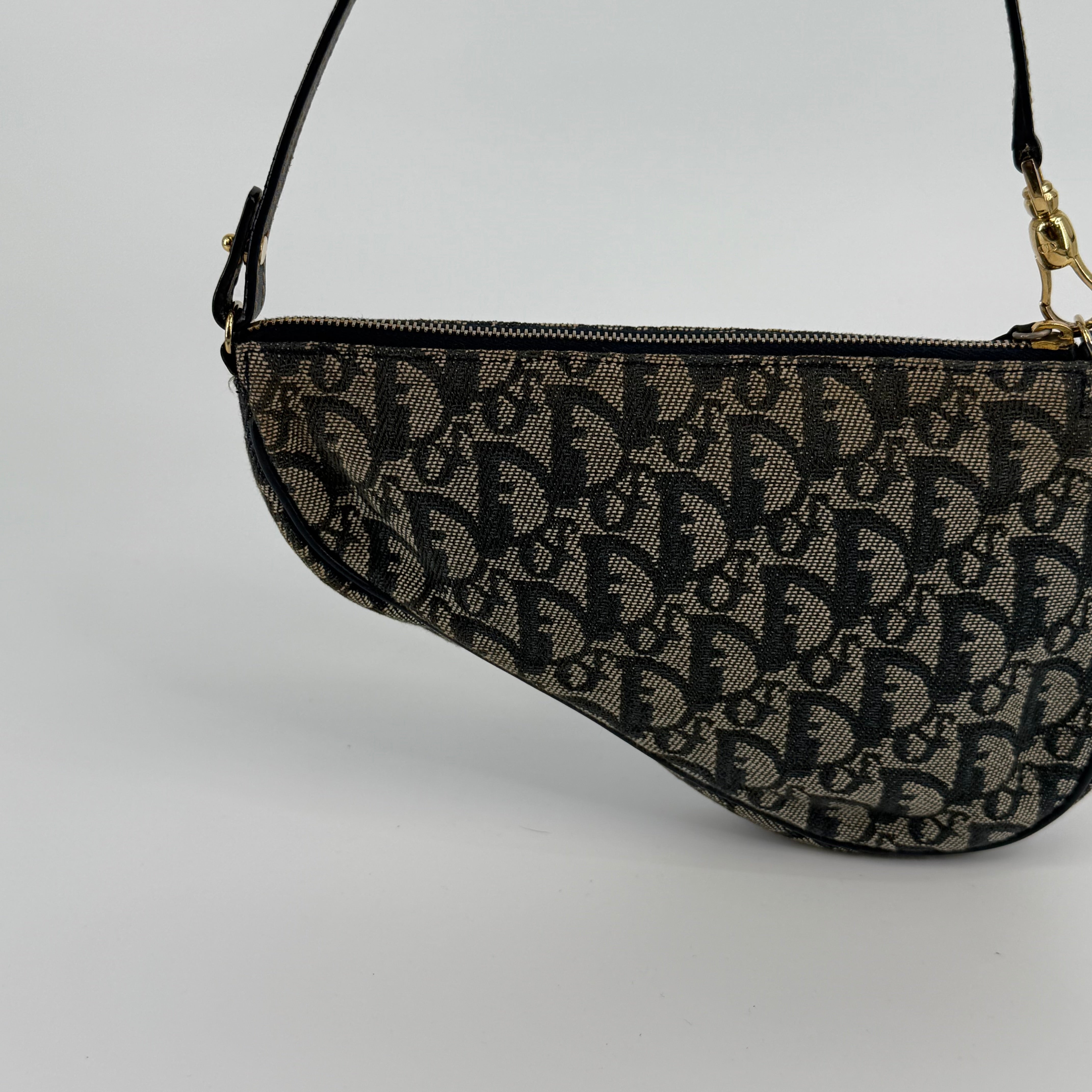 DIOR Saddle Trotter Shoulder Handbag