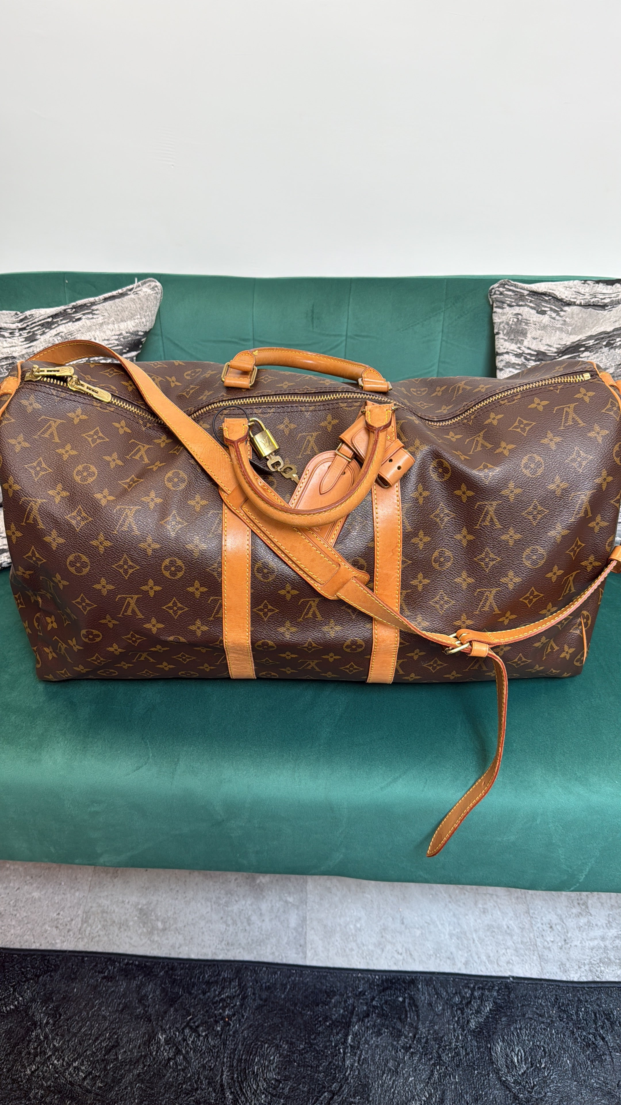 Louis Vuitton Monogram Keepall 55