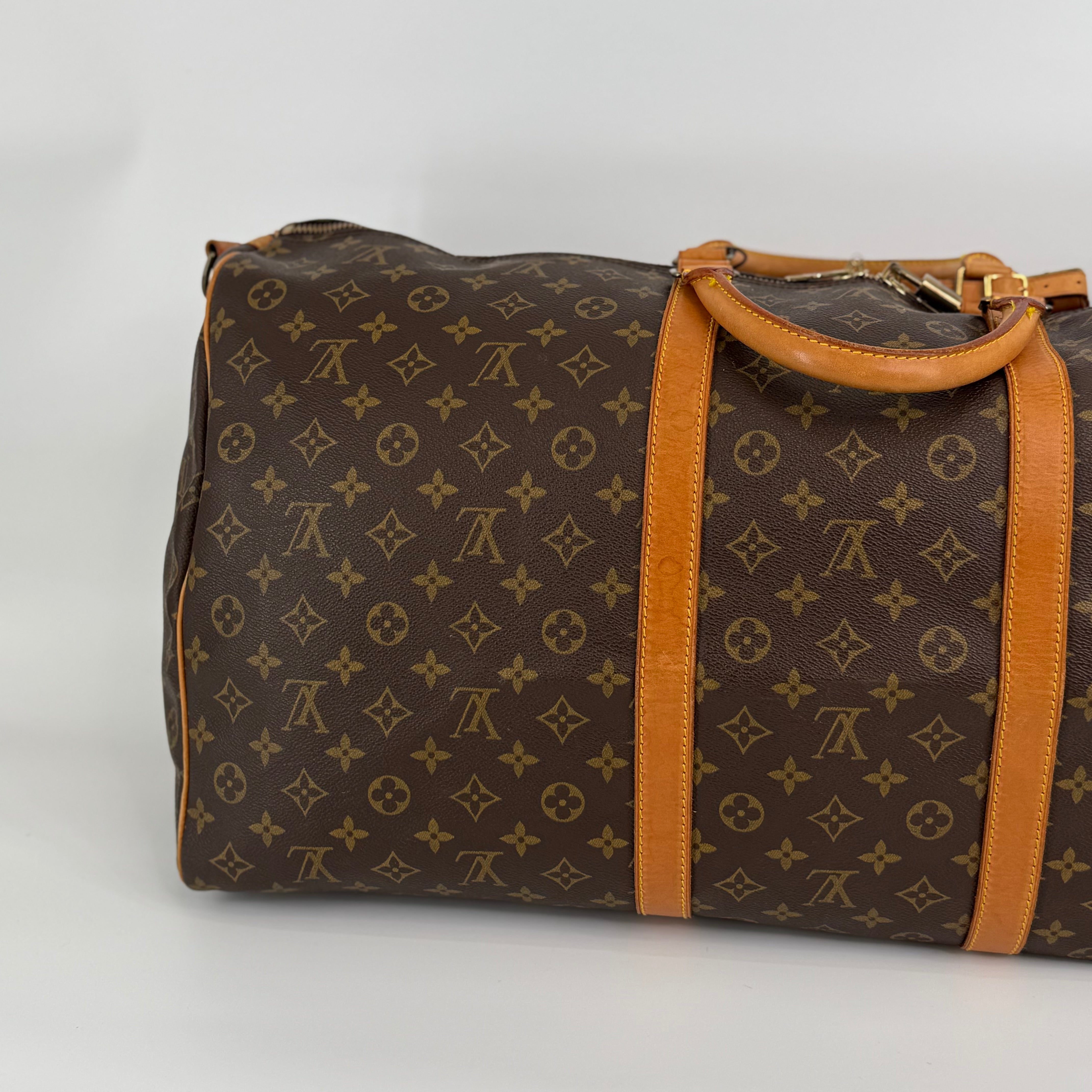 Louis Vuitton Monogram Keepall 60 With Strap