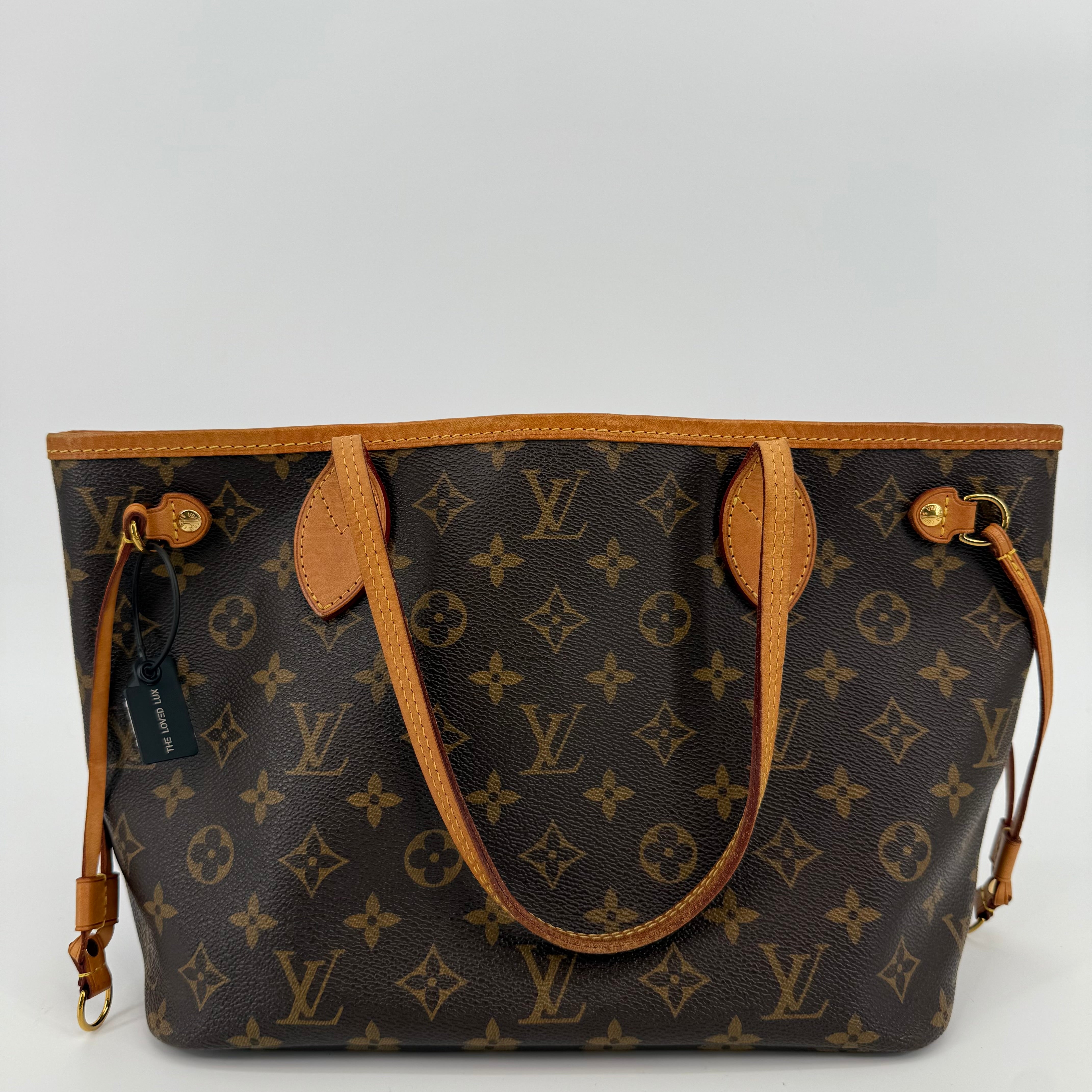 Louis Vuitton Monogram Neverfull PM With Purple Interior