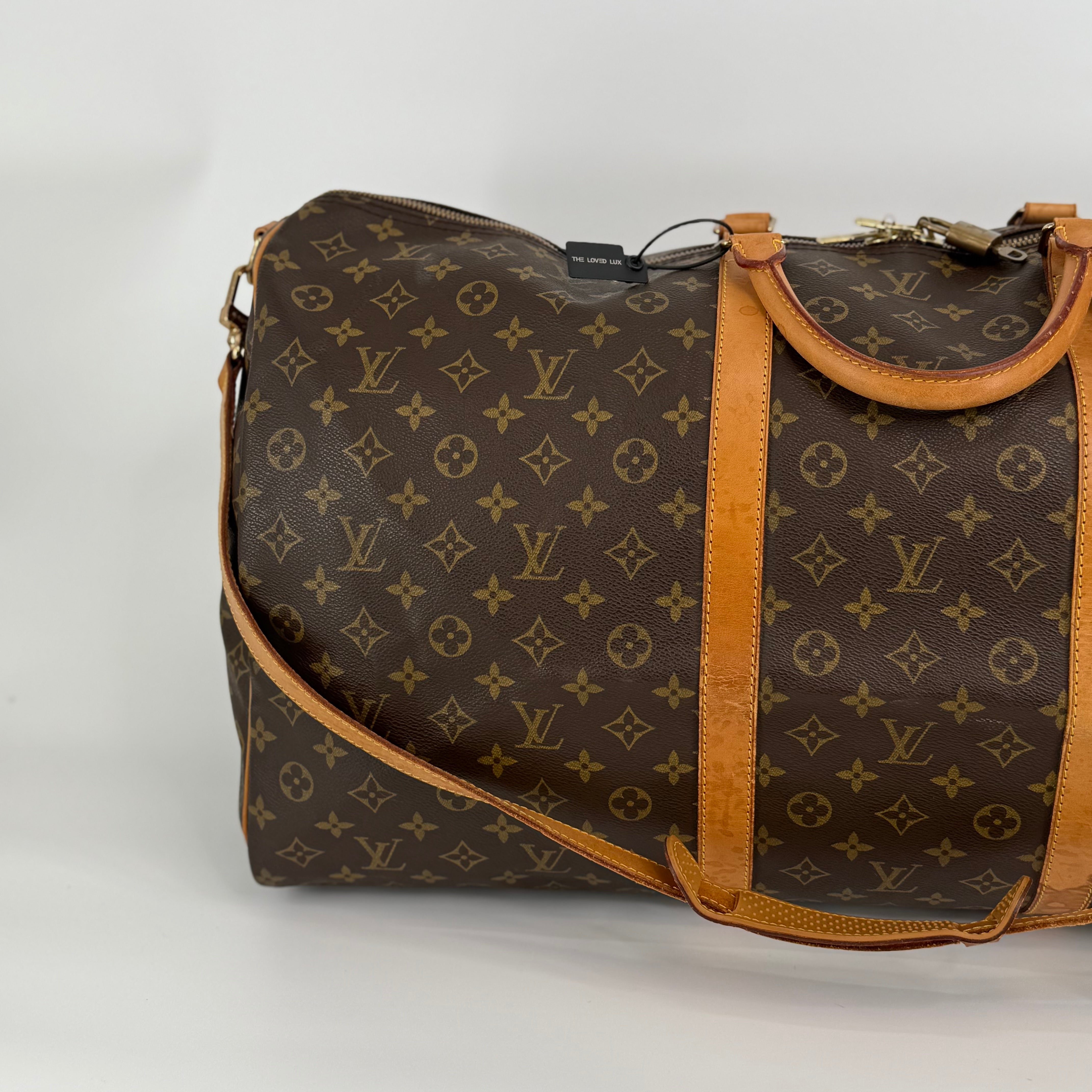 Louis Vuitton Monogram Keepall 60 With Strap
