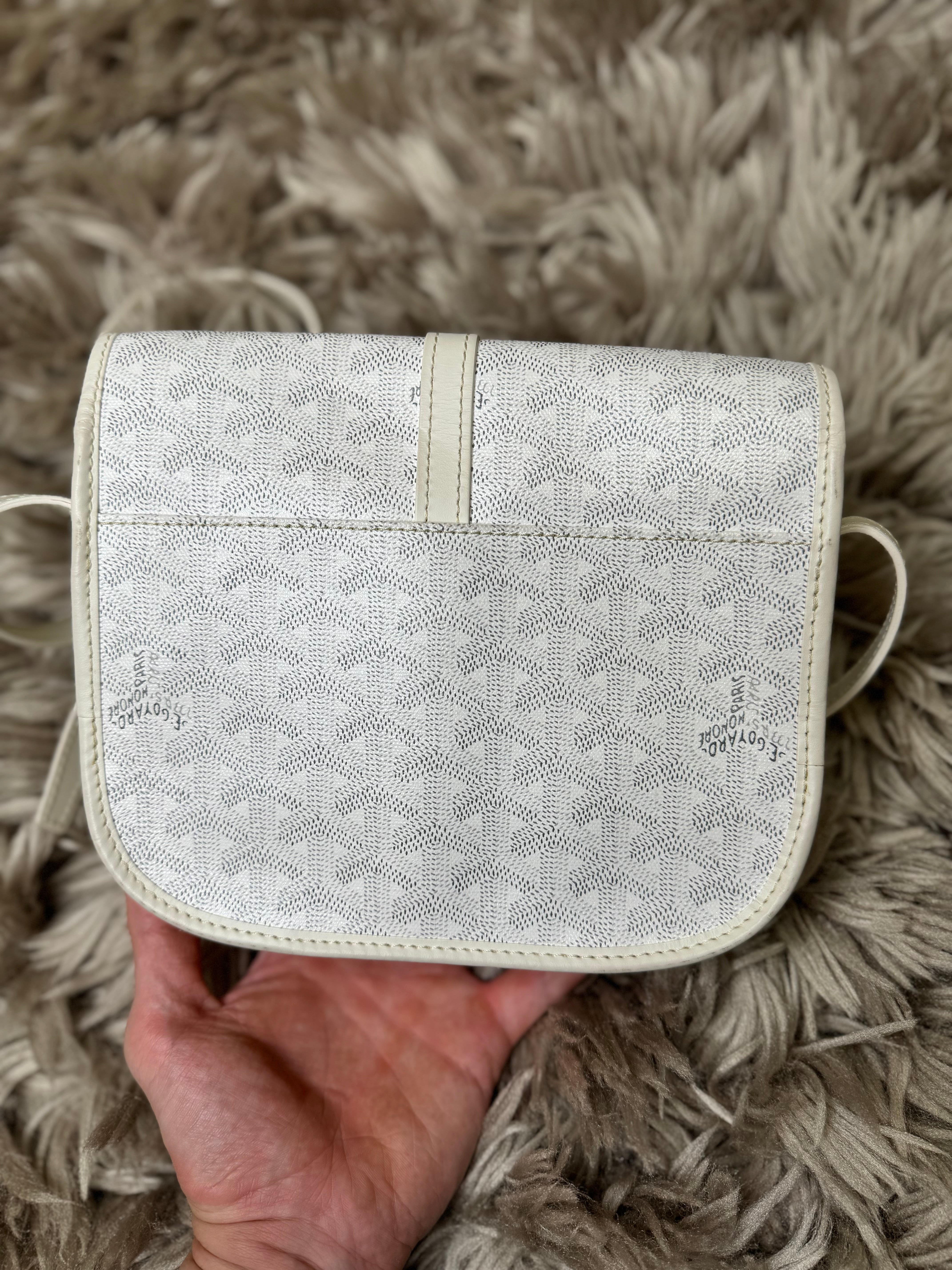 GOYARD Belvedere white