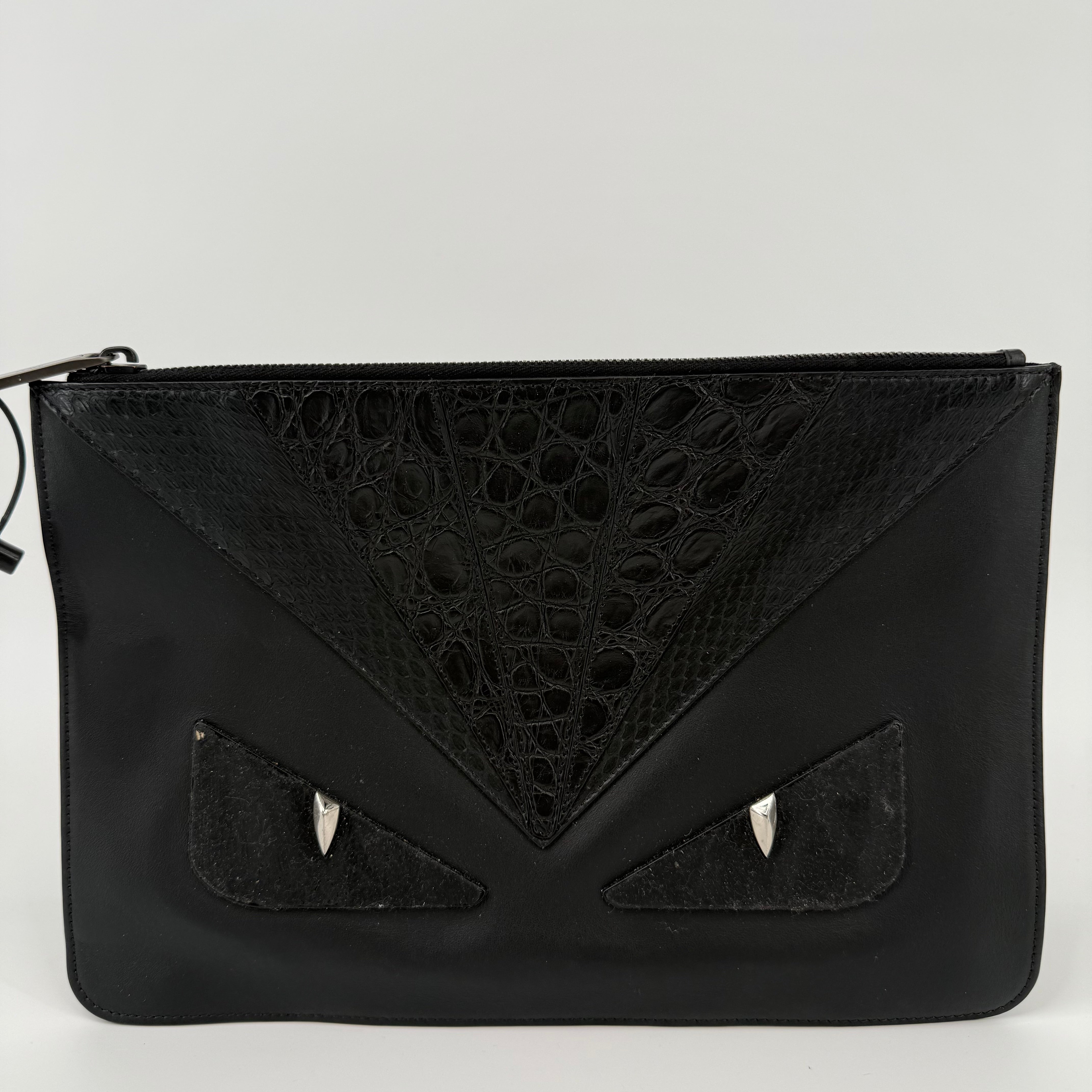 FENDI Monster Eyes Clutch Bag