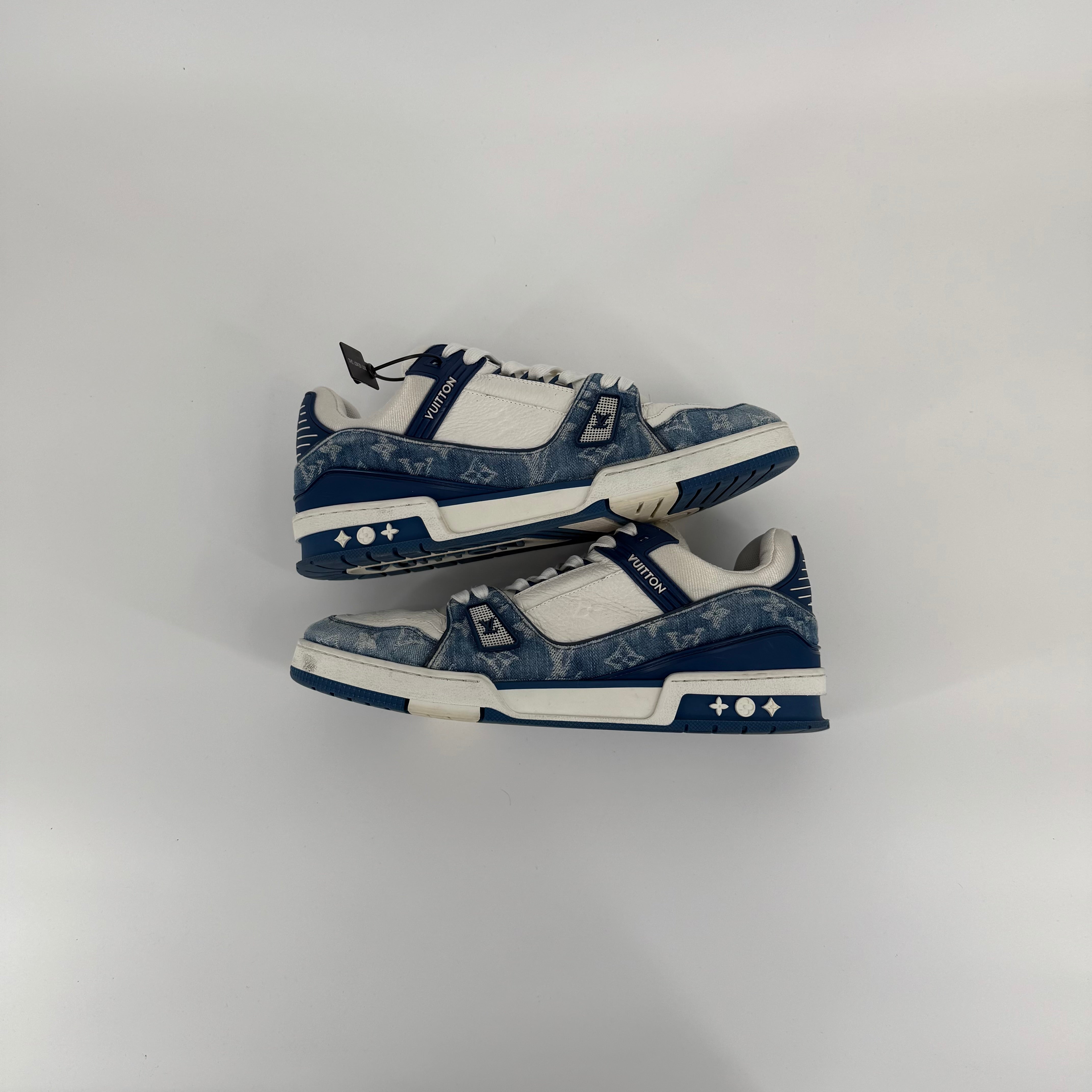Louis Vuitton Luxury Blue Trainer Size 44