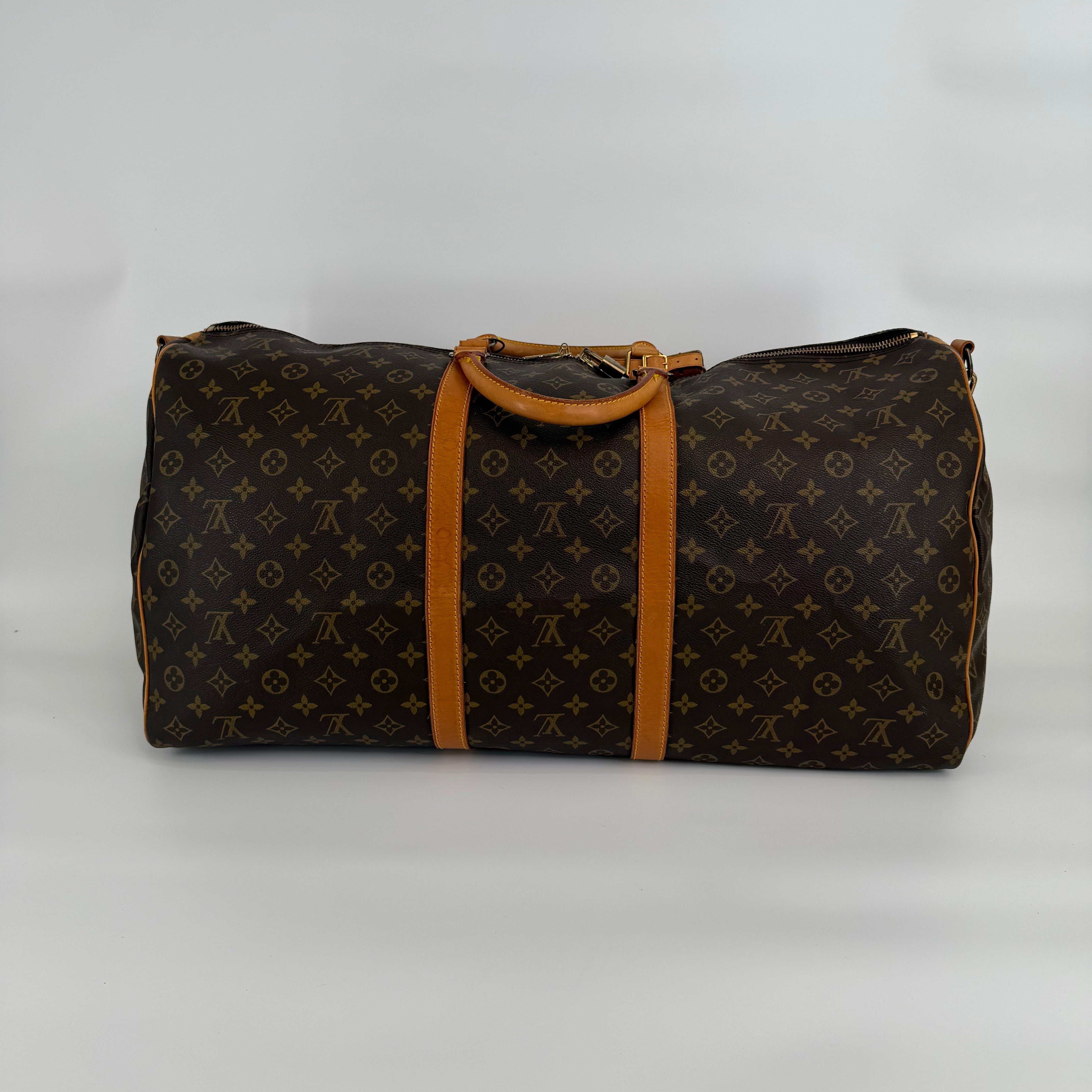Louis Vuitton Monogram Keepall 60 With Strap