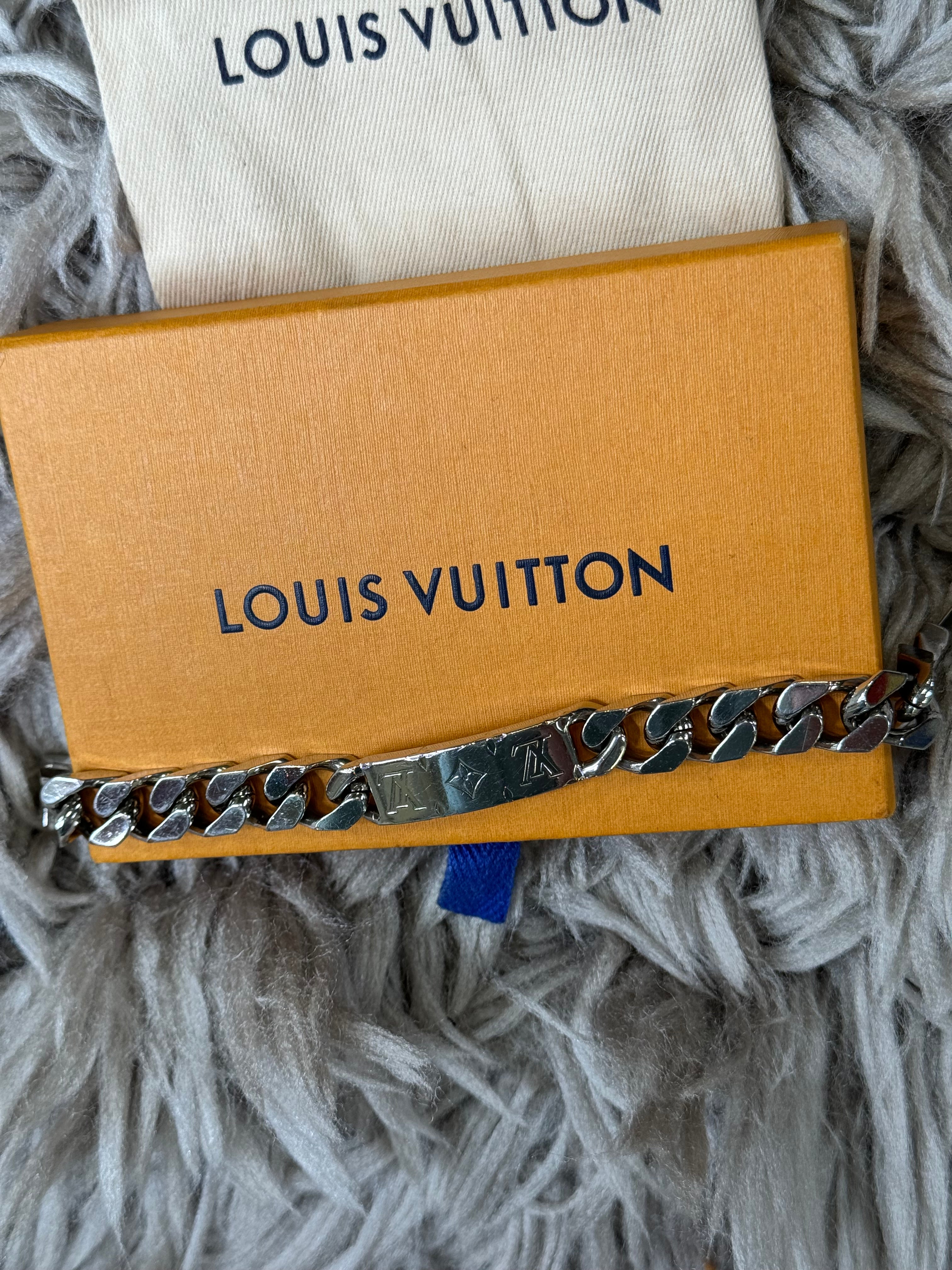 Louis Vuitton Cuban bracelet