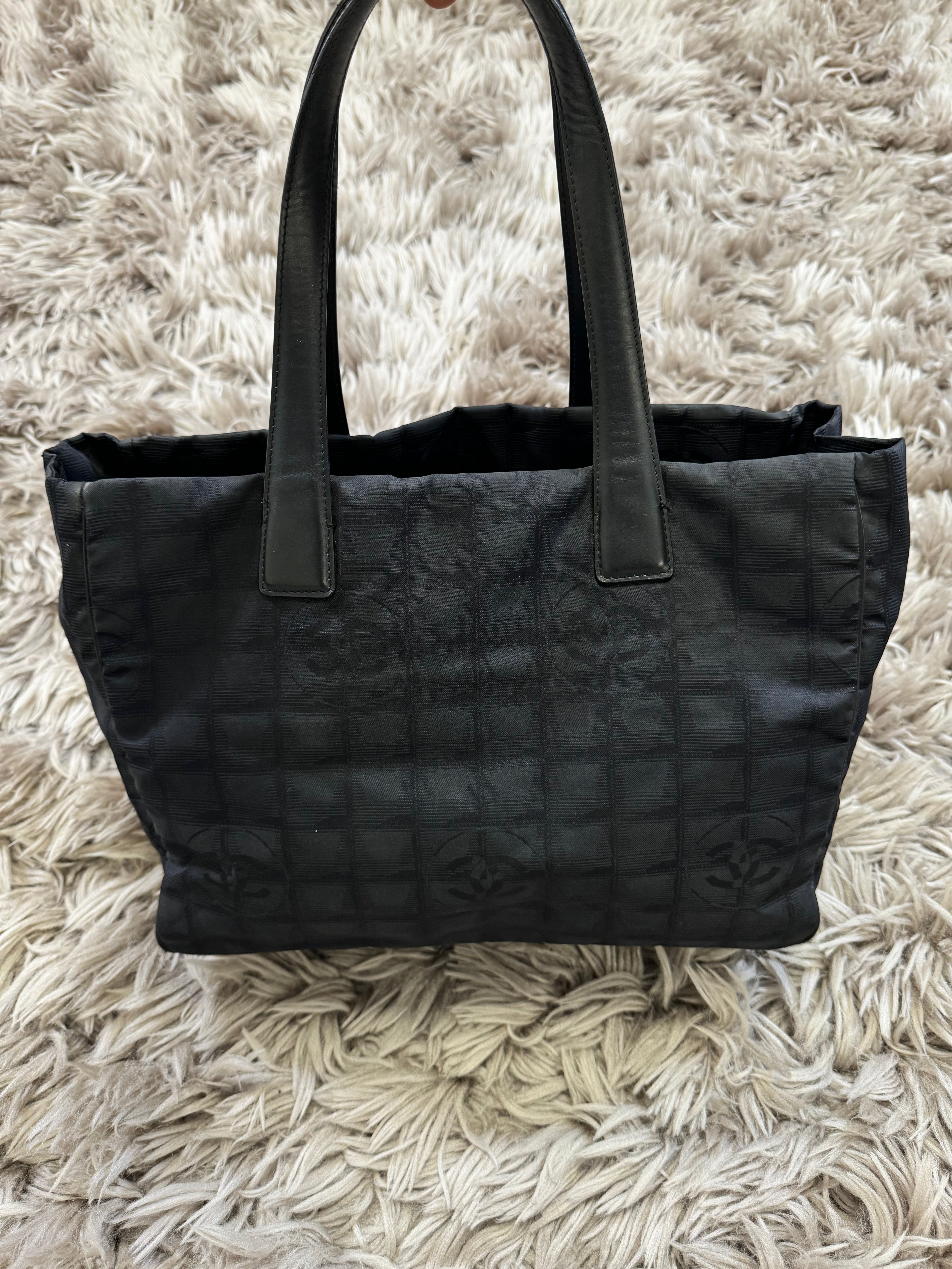 CHANEL nylon tote