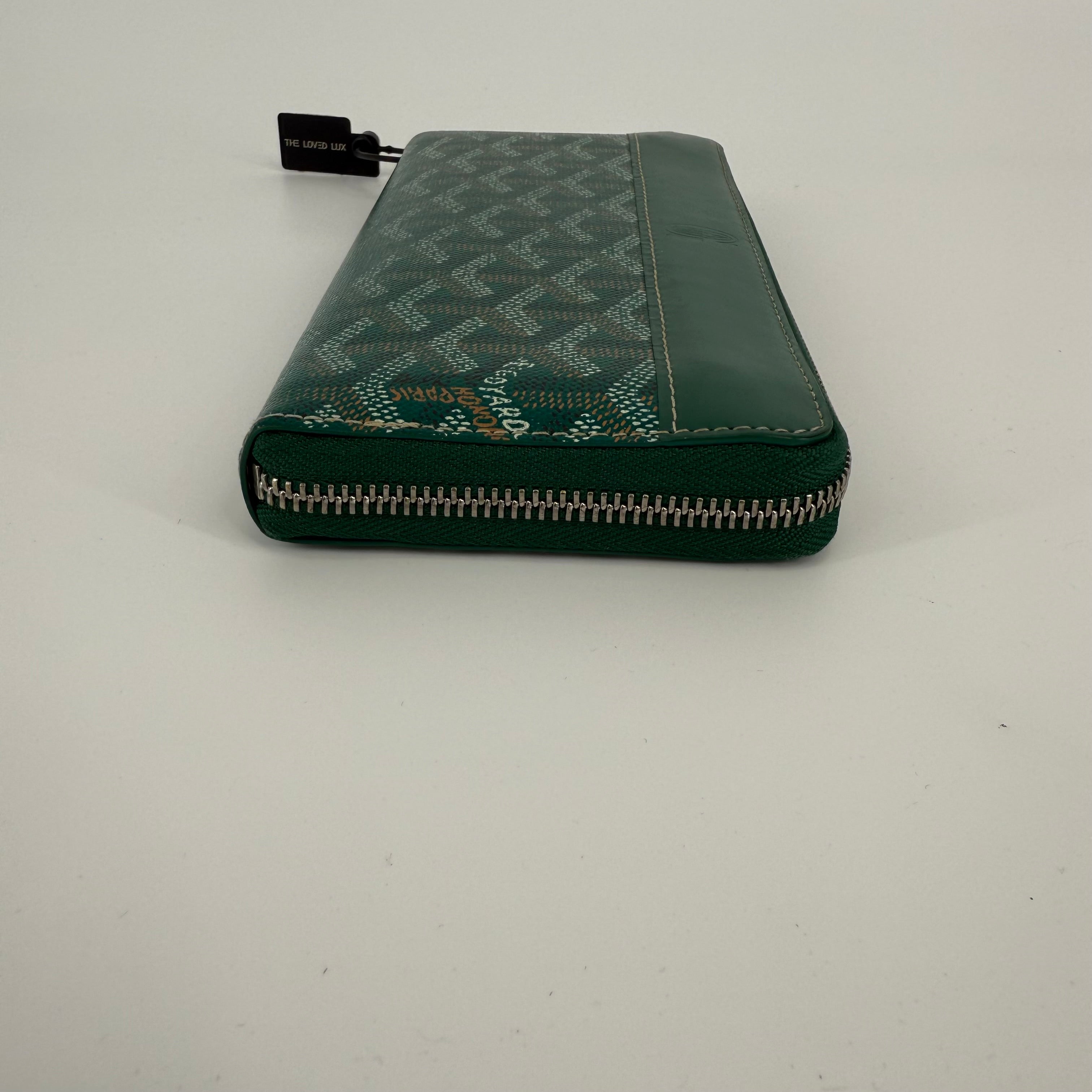 GOYARD Green Matignon Wallet GM